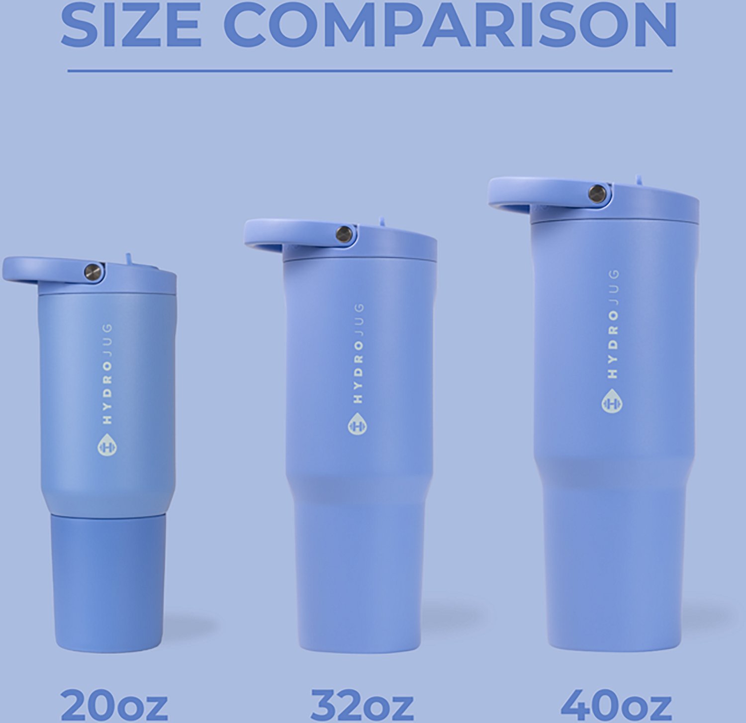 HydroJug Sport 40oz Flip Straw Water Bottle - view number 6