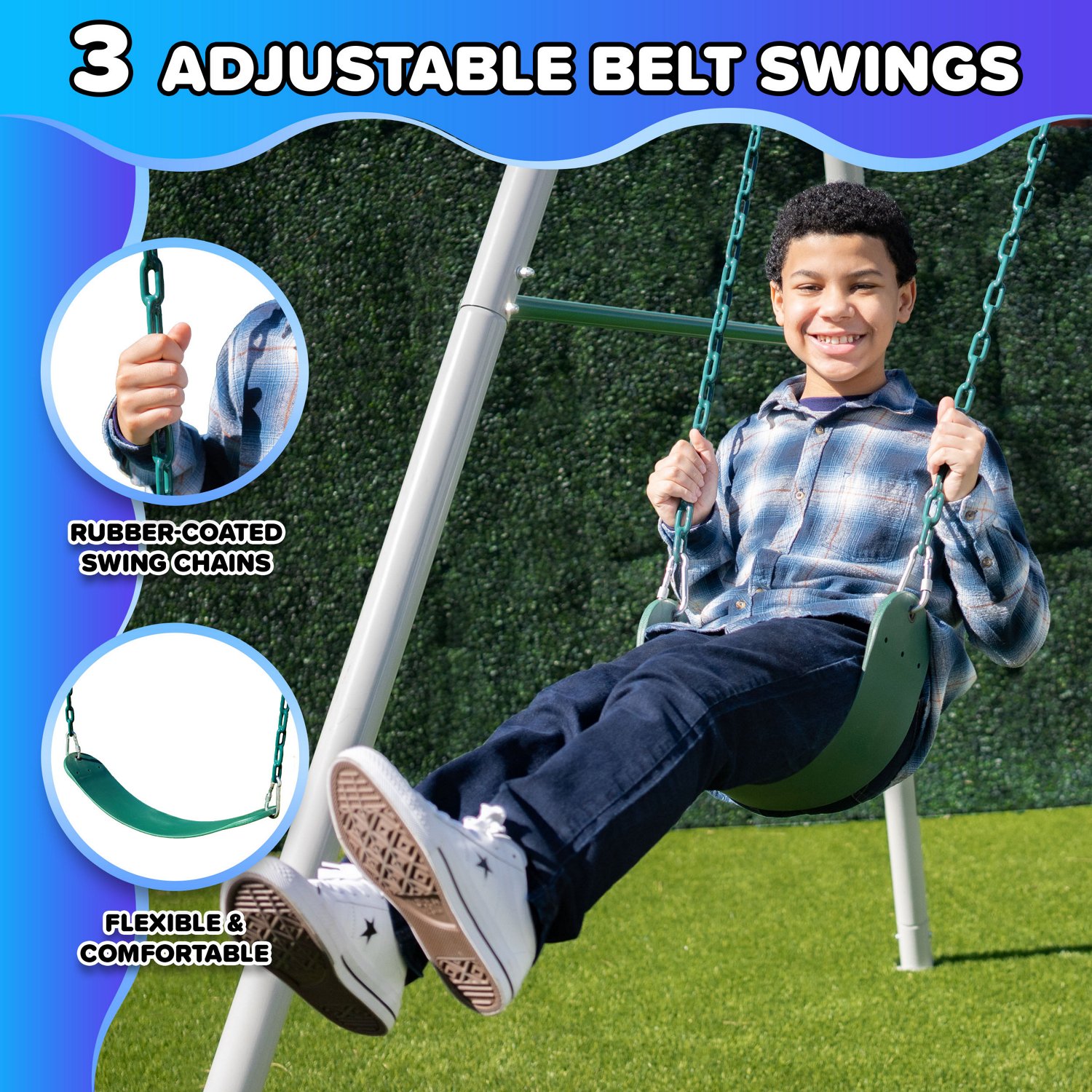 Sportspower Everest 10 ft Metal Swing Set                                                                                        - view number 3