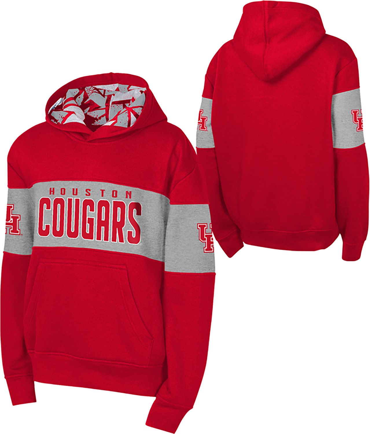 Outerstuff Kids' Houston Rockets Red Zone Hoodie - view number 3