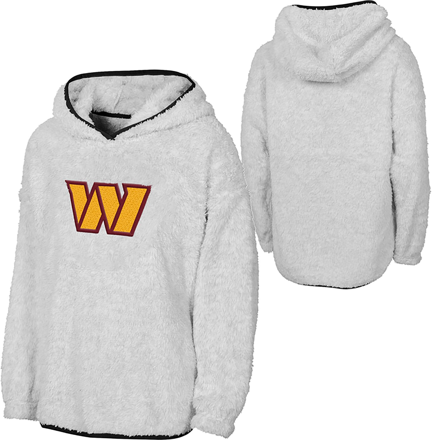 Outerstuff Women's Washington Commanders Ultimate Teddy Fleece Pullover Hoodie  - view number 3