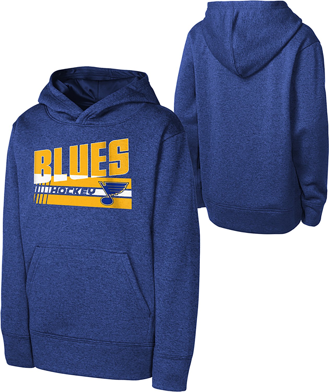 Outerstuff Kids' St. Louis Blues Best Draft Pick Long Sleeve Fleece Hoodie - view number 3