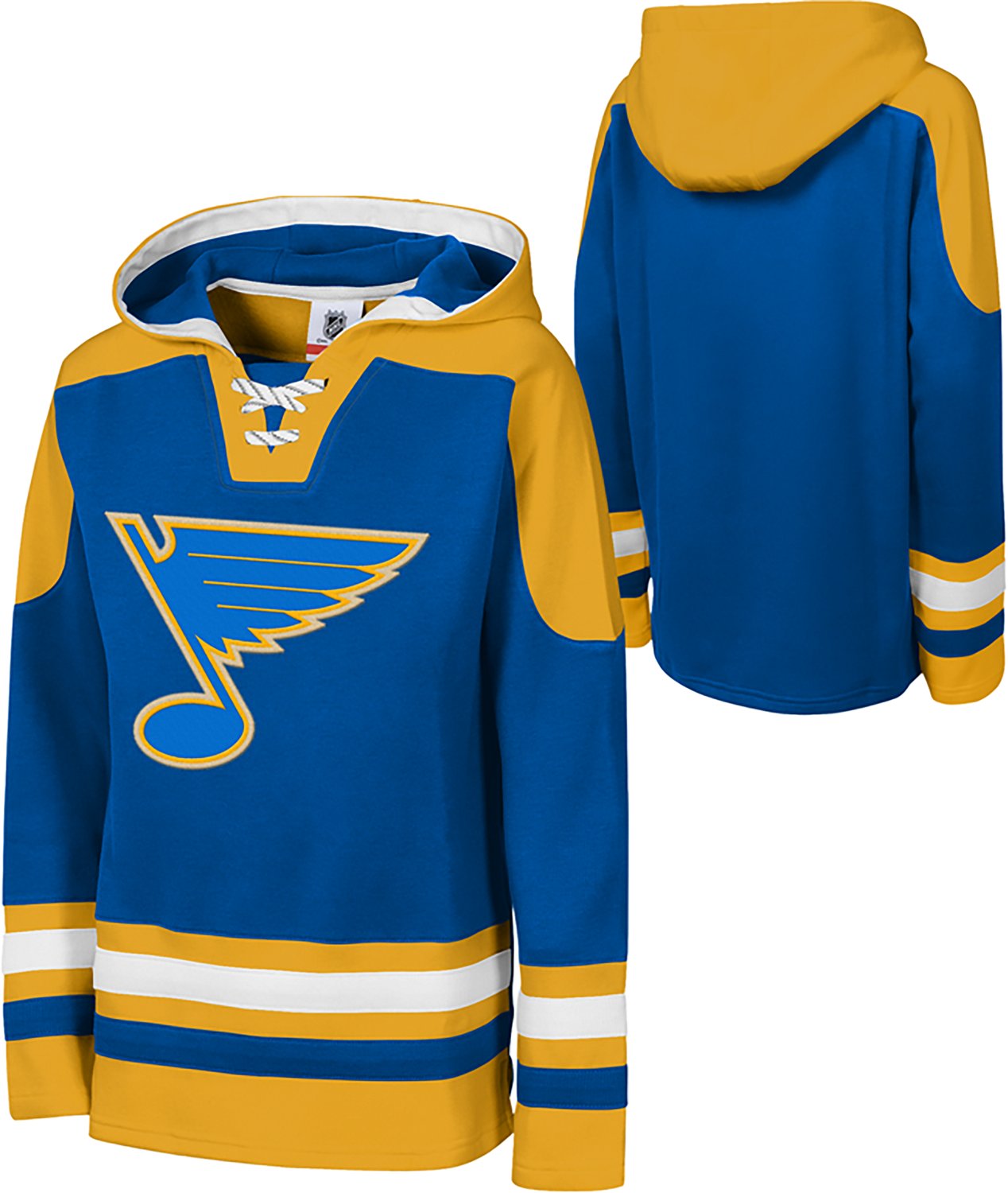 Outerstuff Kids' St. Louis Blues 3rd Pullover Long Sleeve Hoodie - view number 3