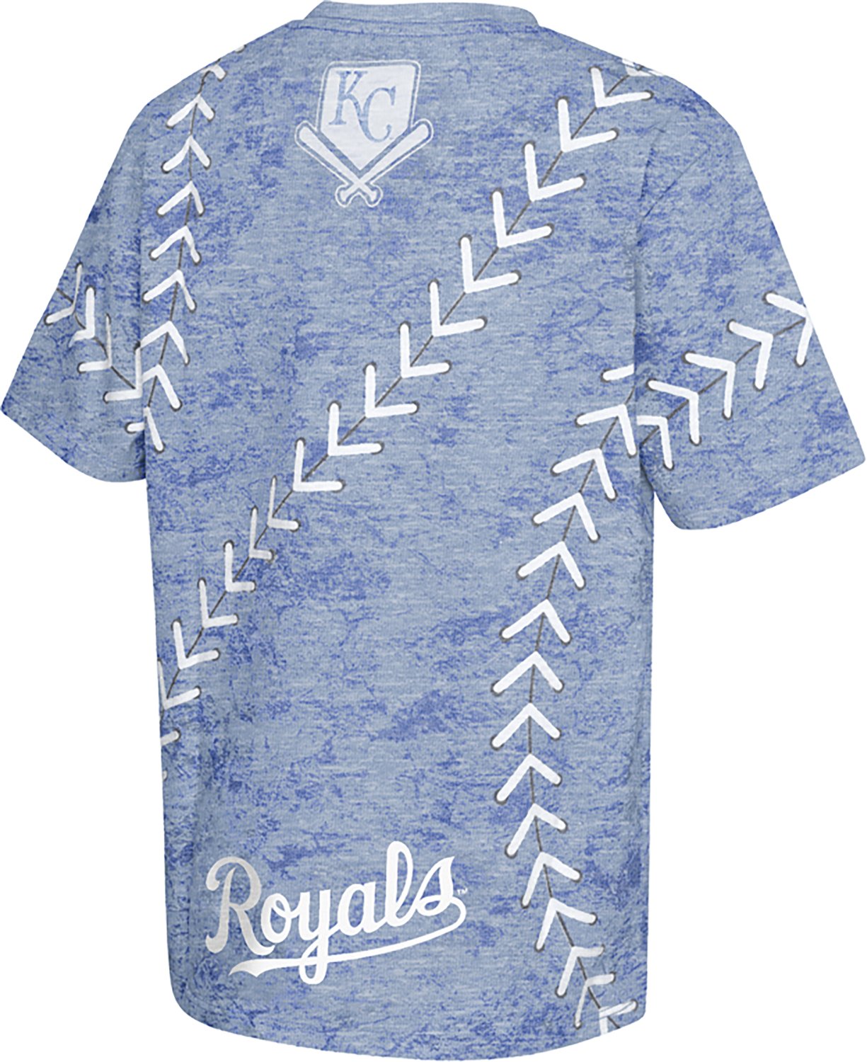 Outerstuff Kids' Kansas City Royals Slide Score Bold Sublimated Short Sleeve T-shirt - view number 2