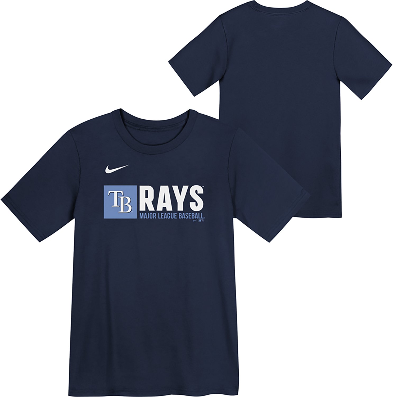 Nike Boys' 4-7 Tampa Bay Rays Short Sleeve T-shirt - view number 3
