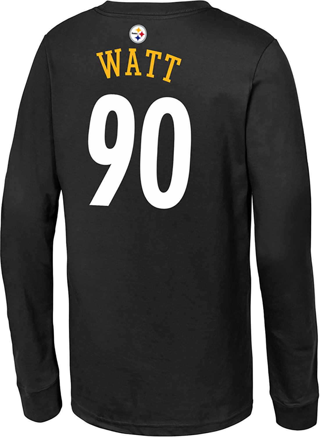 Outerstuff Kids' Pittsburgh Steelers TJ Watt Mainliner Name and Number T-shirt - view number 2