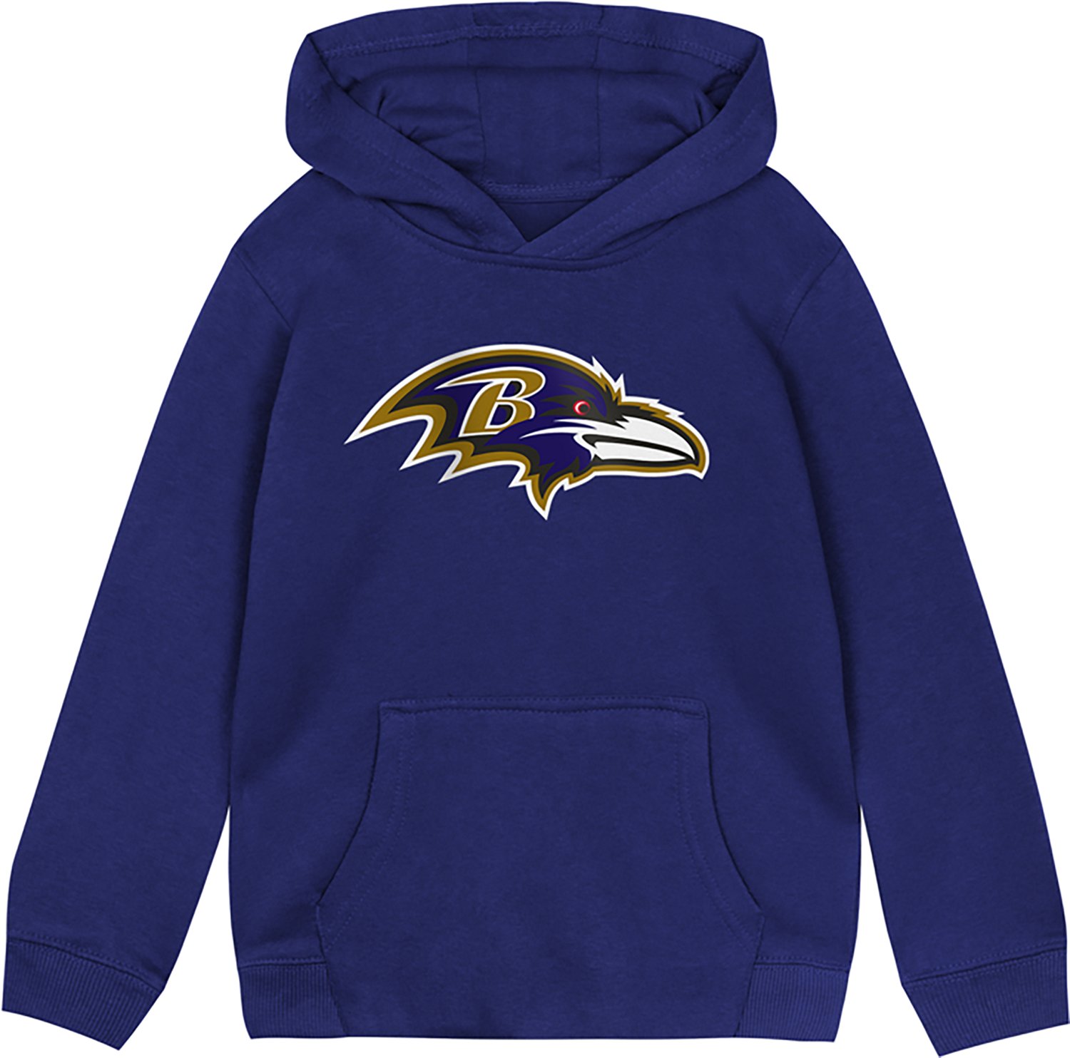 Outerstuff Toddlers' Baltimore Ravens Primary Logo Fleece Hoodie - view number 1