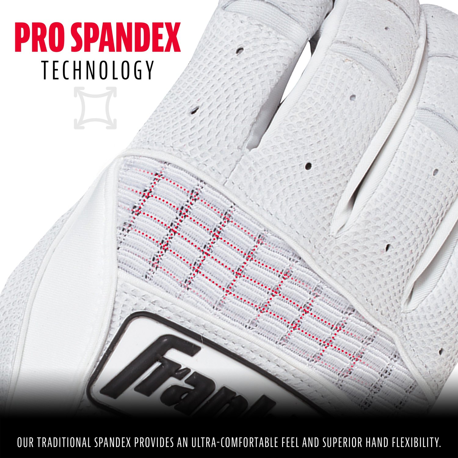 Franklin Adults' Neo Classic II Batting Gloves                                                                                   - view number 3