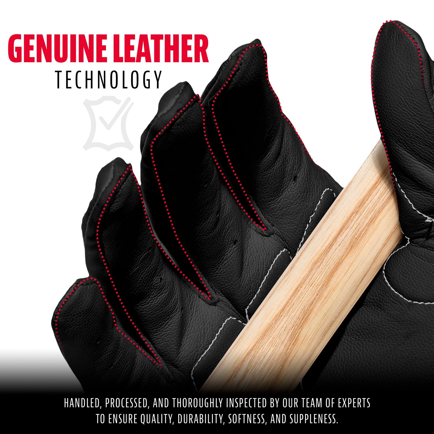 Franklin Men's SHOK-SORB X Batting Gloves - view number 2
