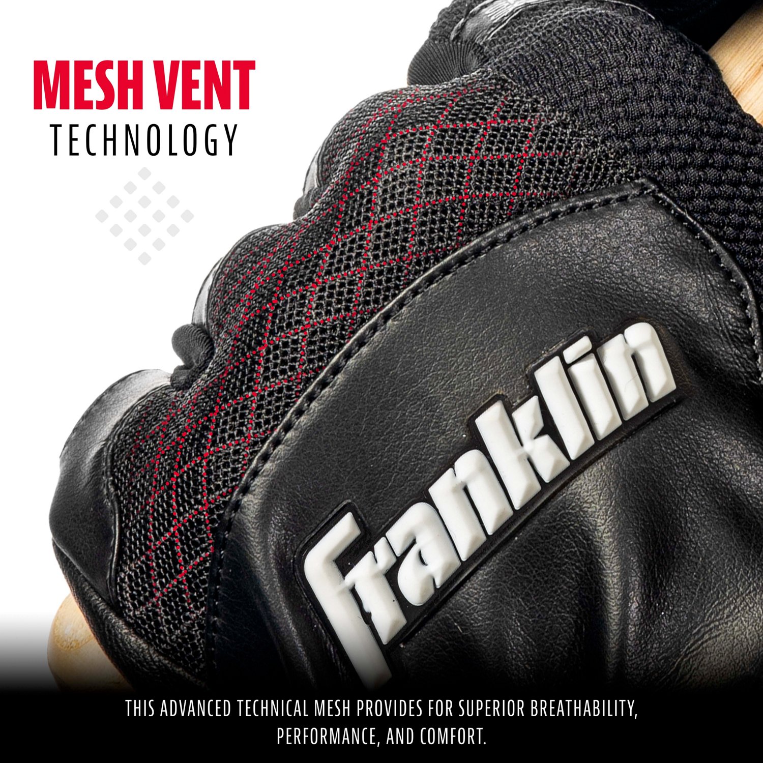 Franklin Men's SHOK-SORB X Batting Gloves - view number 4