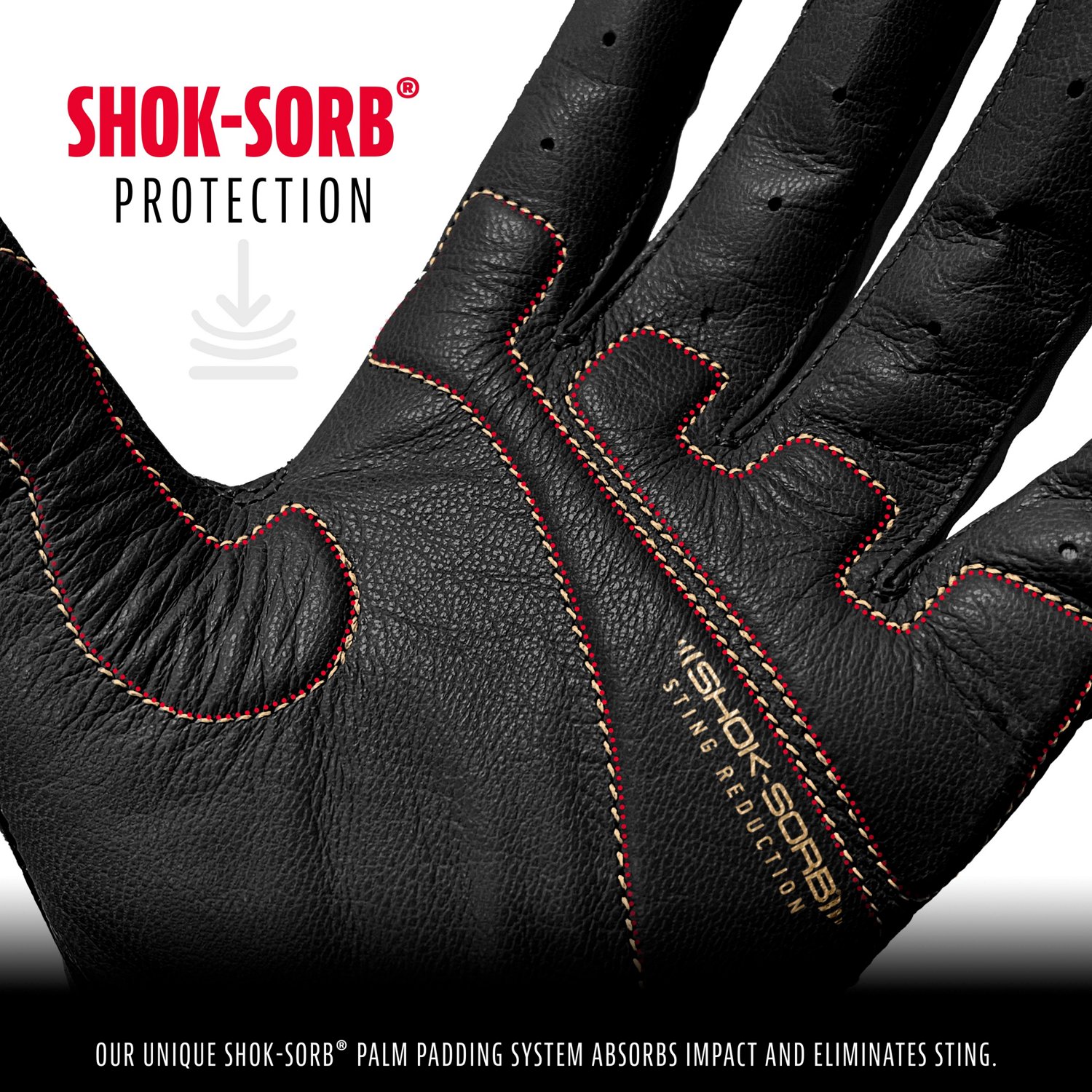 Franklin Shok-Sorb X MLB Batting Gloves - view number 3