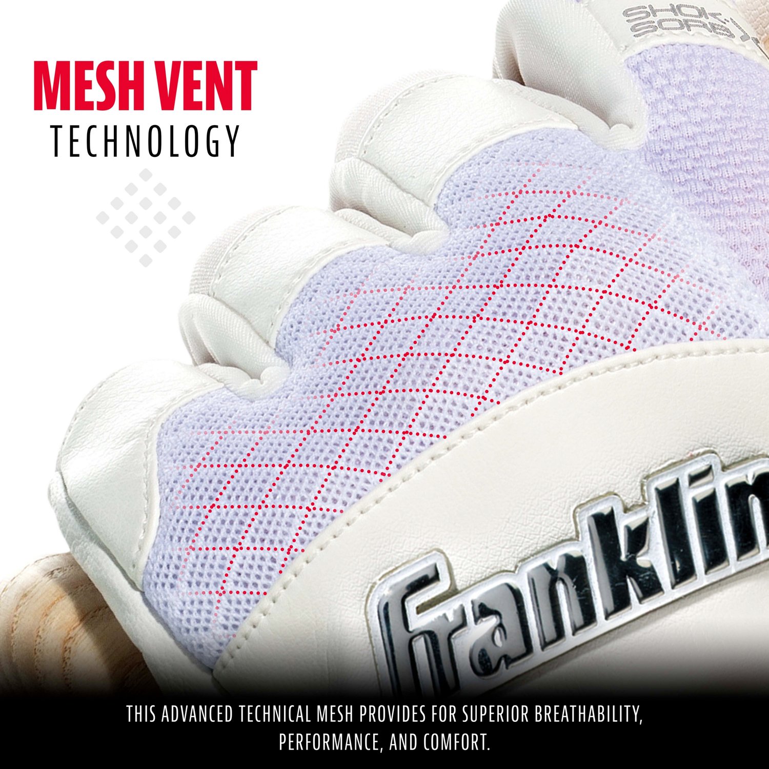 Franklin Shok-Sorb X MLB Batting Gloves - view number 4