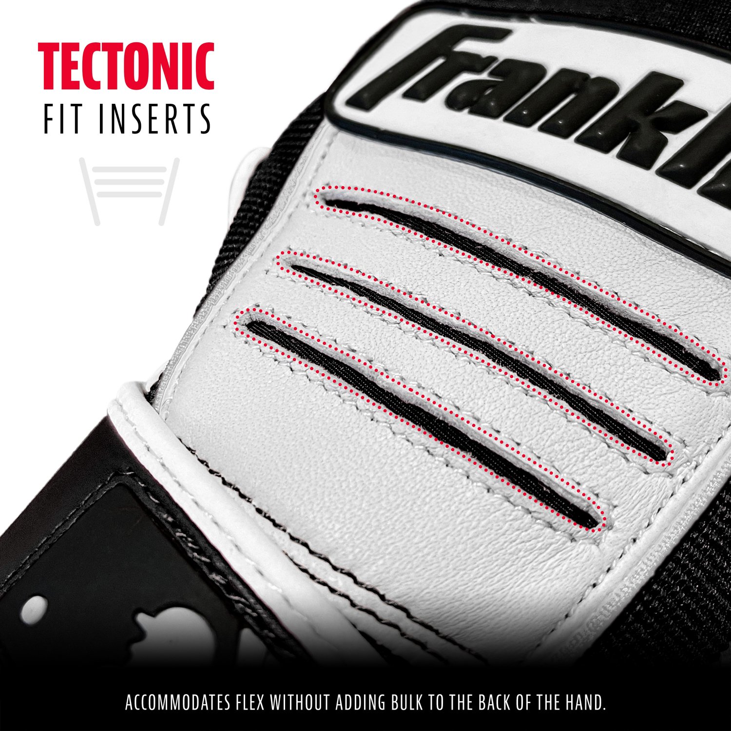 Franklin Men's CFX® Pro Batting Gloves                                                                                          - view number 3