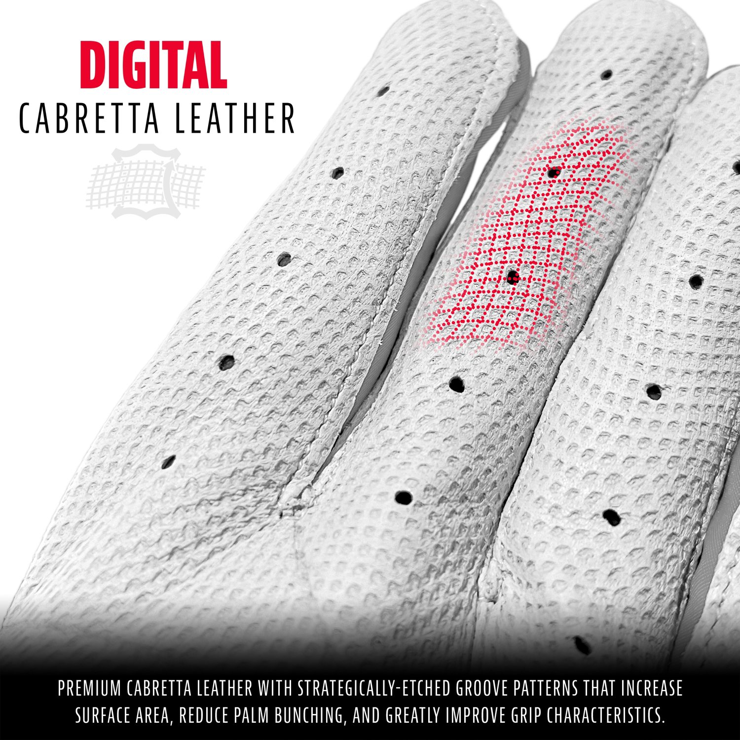 Franklin Adults' CFX Pro Batting Gloves                                                                                          - view number 2