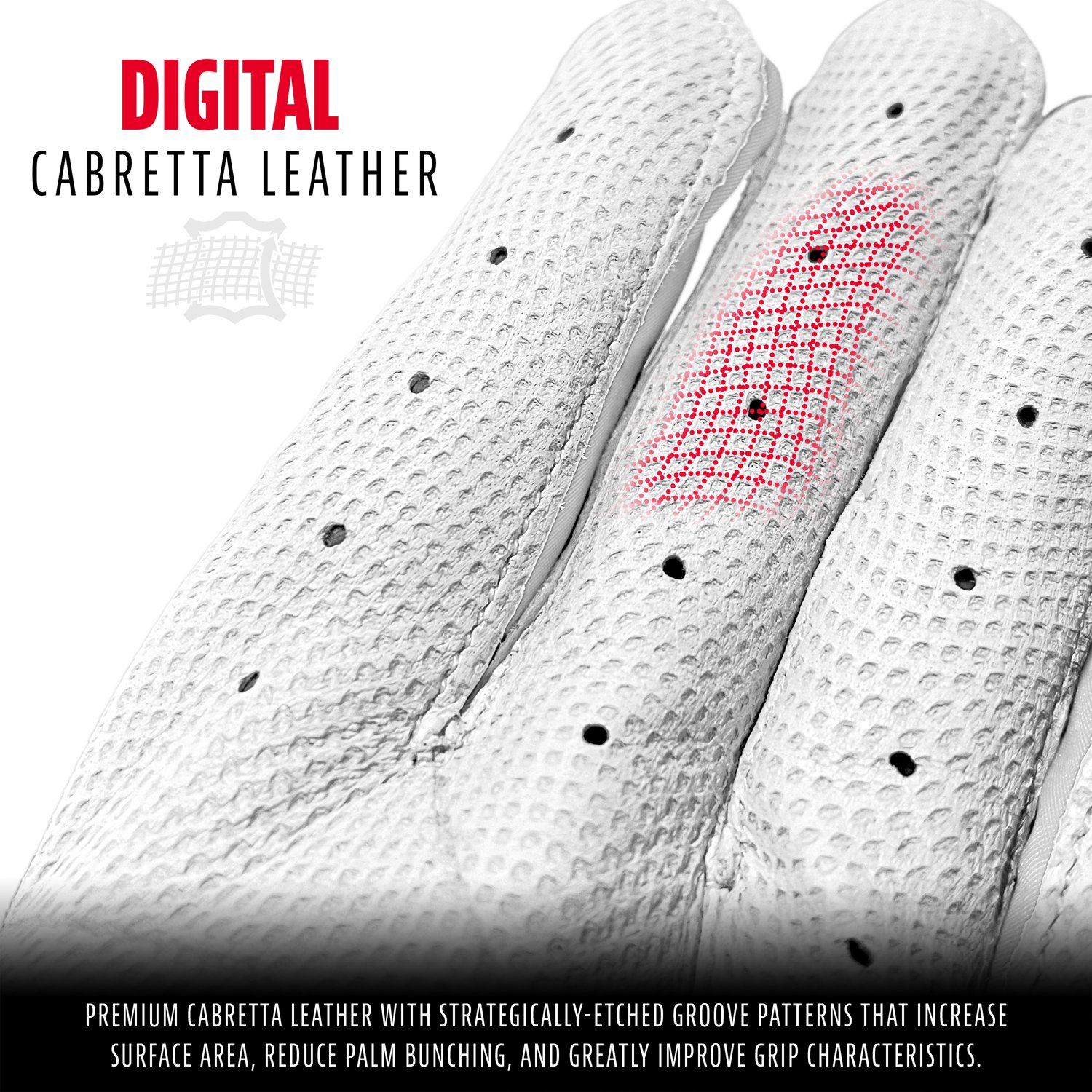 Franklin Adults' CFX Pro Batting Gloves                                                                                          - view number 2