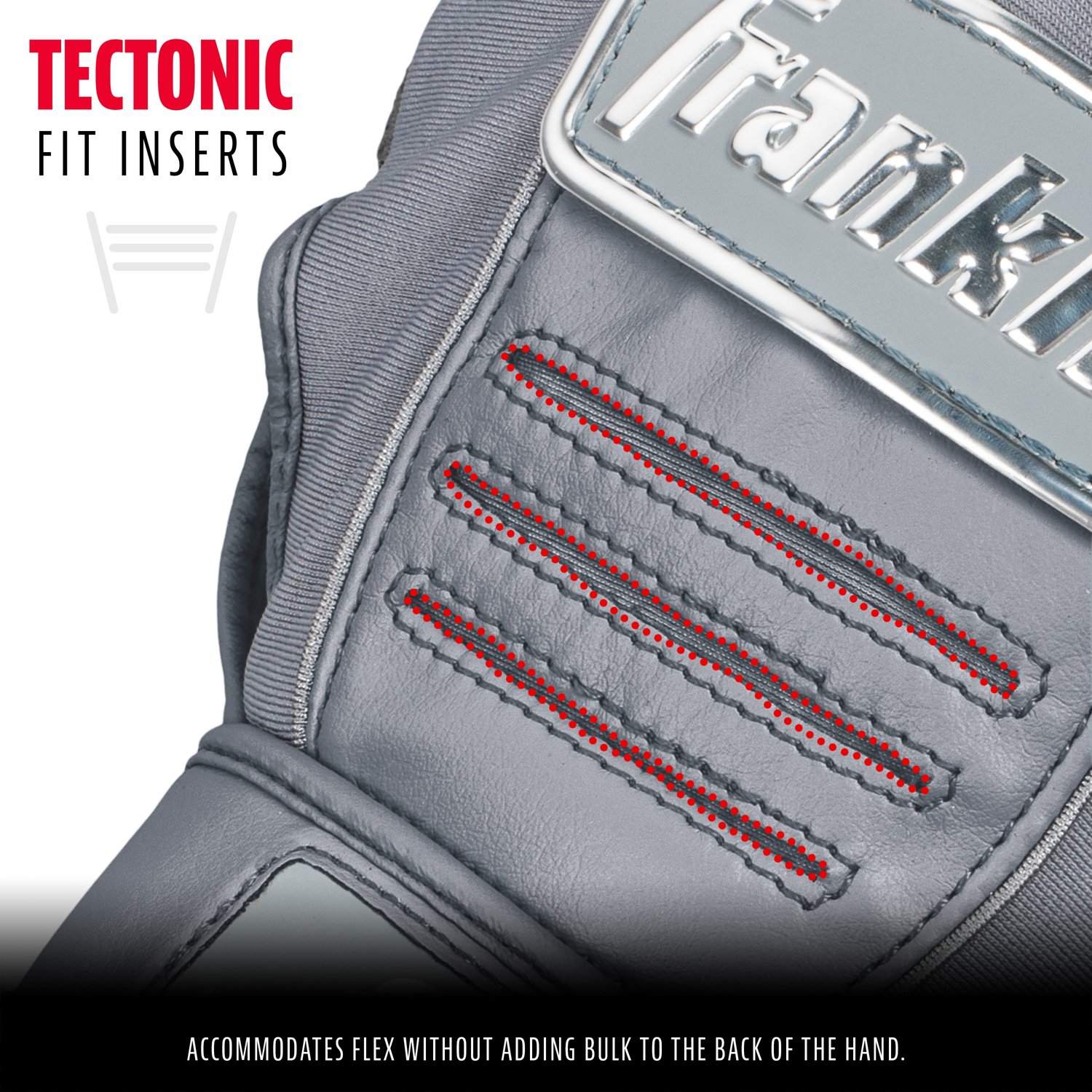 Franklin Adults' CFX Pro Full-Color Chrome Batting Gloves - view number 3