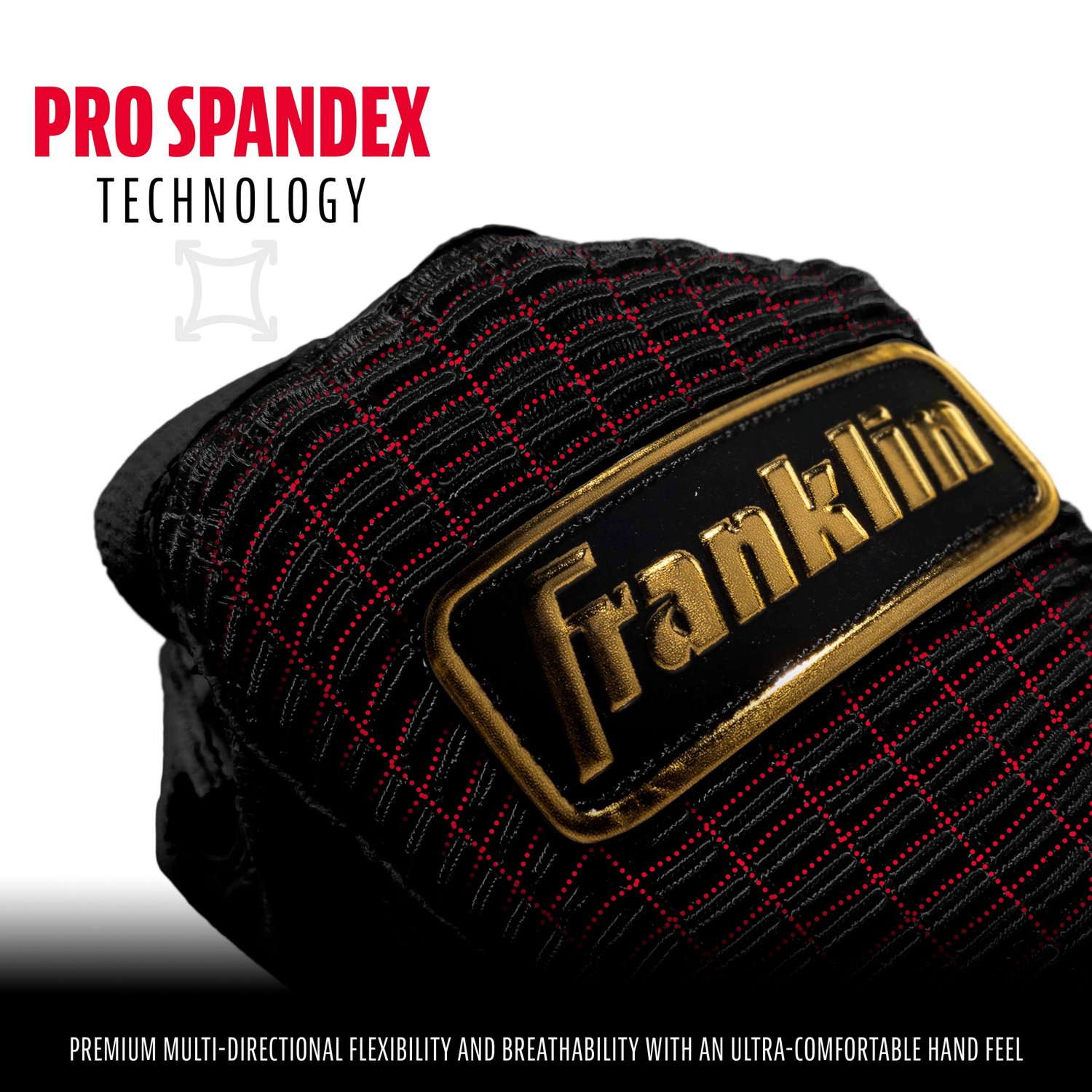 Franklin Adults' Pro Classic Batting Gloves