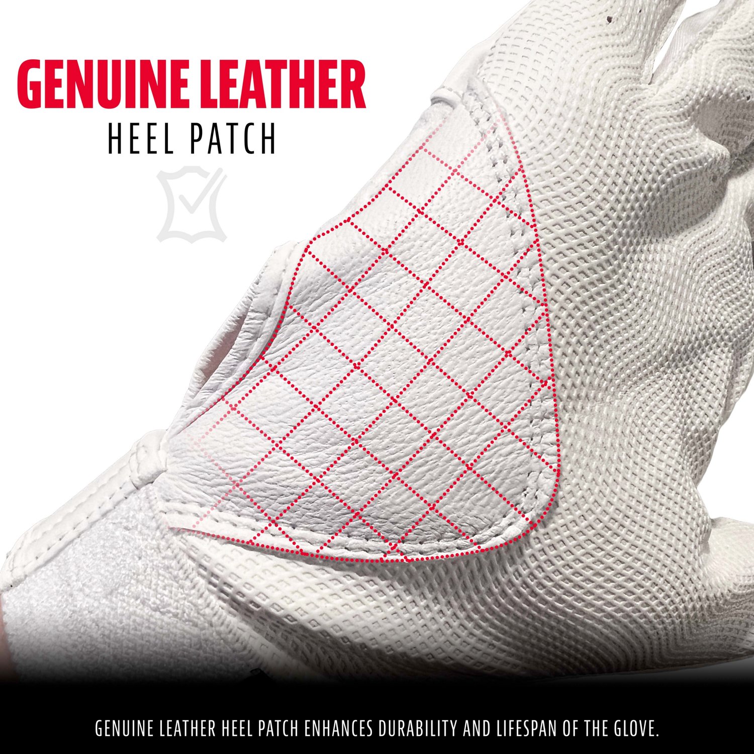 Franklin Adults' Digitek Batting Gloves - view number 3