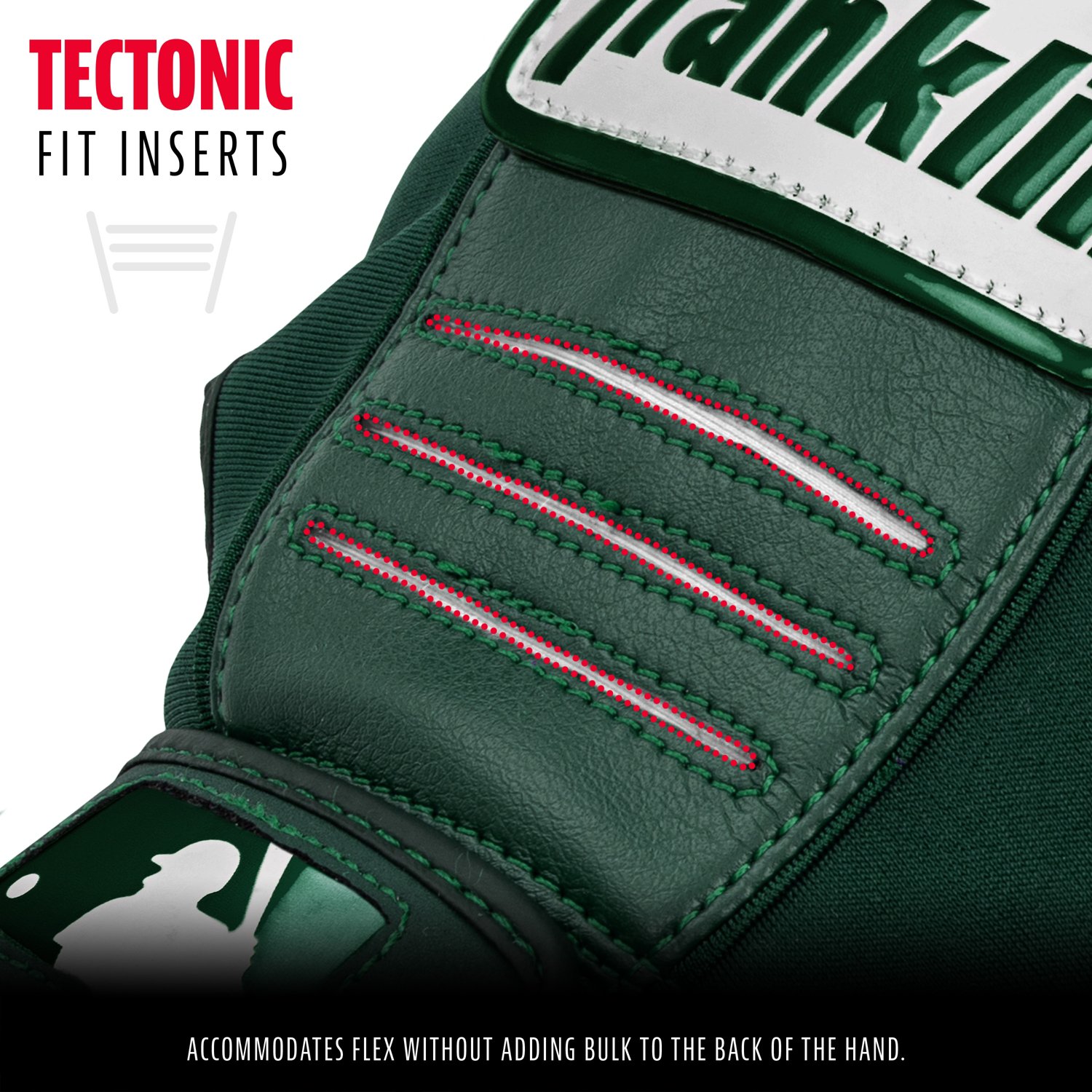 Franklin Adults' MLB CFX Pro Batting Gloves                                                                                      - view number 3