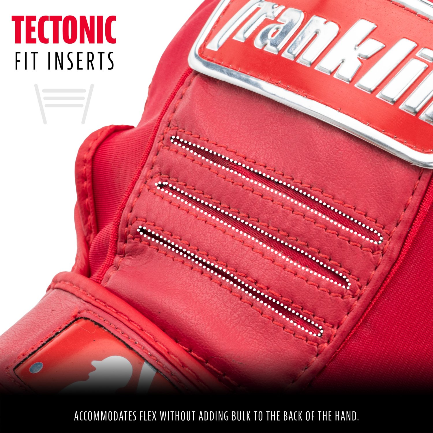 Franklin Youth CFX Pro Chrome Batting Gloves                                                                                     - view number 3