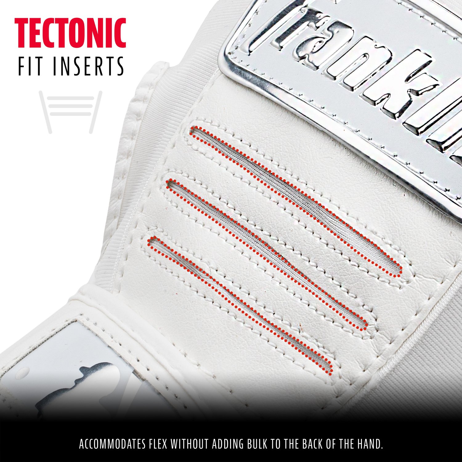 Franklin Youth CFX Pro Chrome Batting Gloves                                                                                     - view number 3