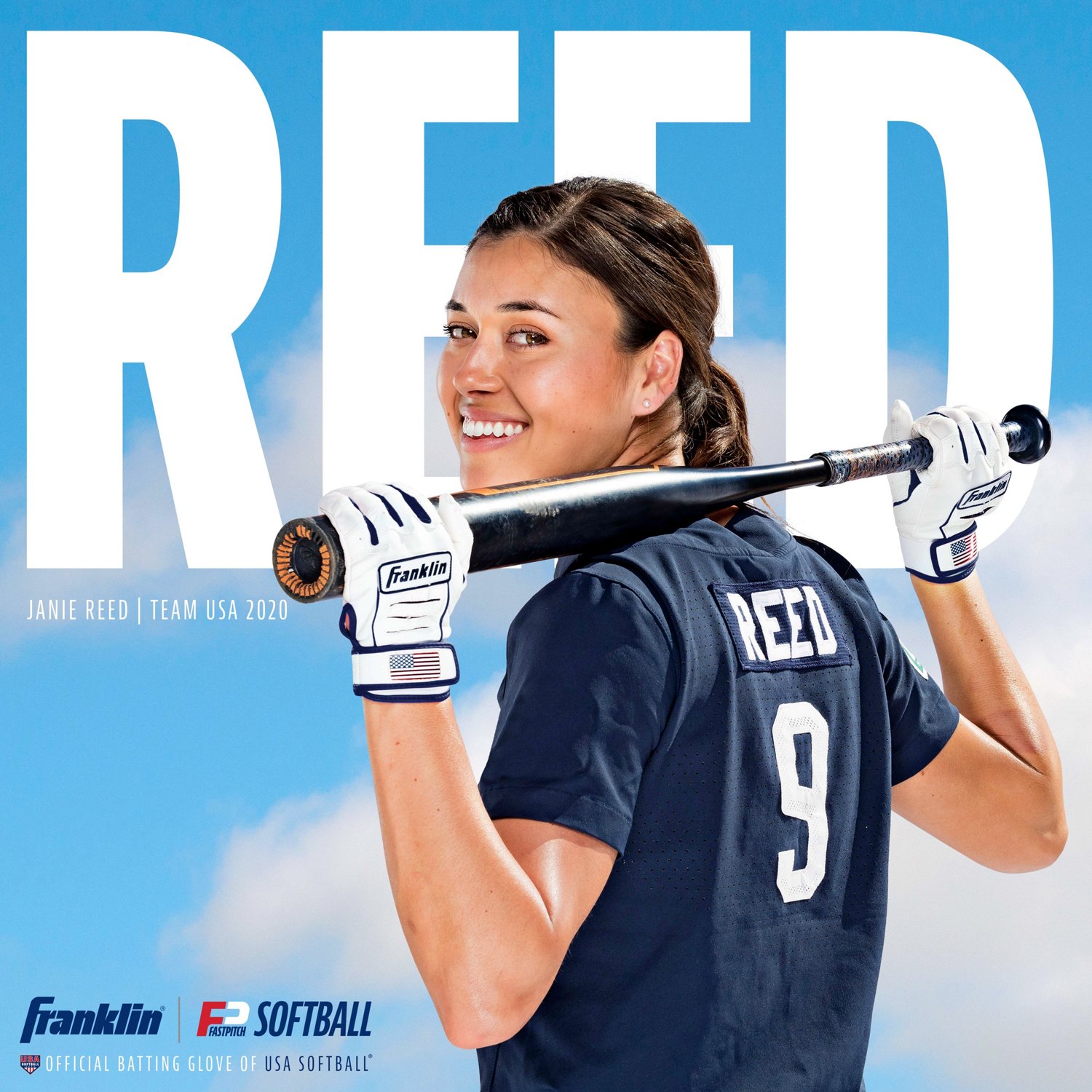 Franklin Youth CFX FP Softball Batting Gloves - view number 6