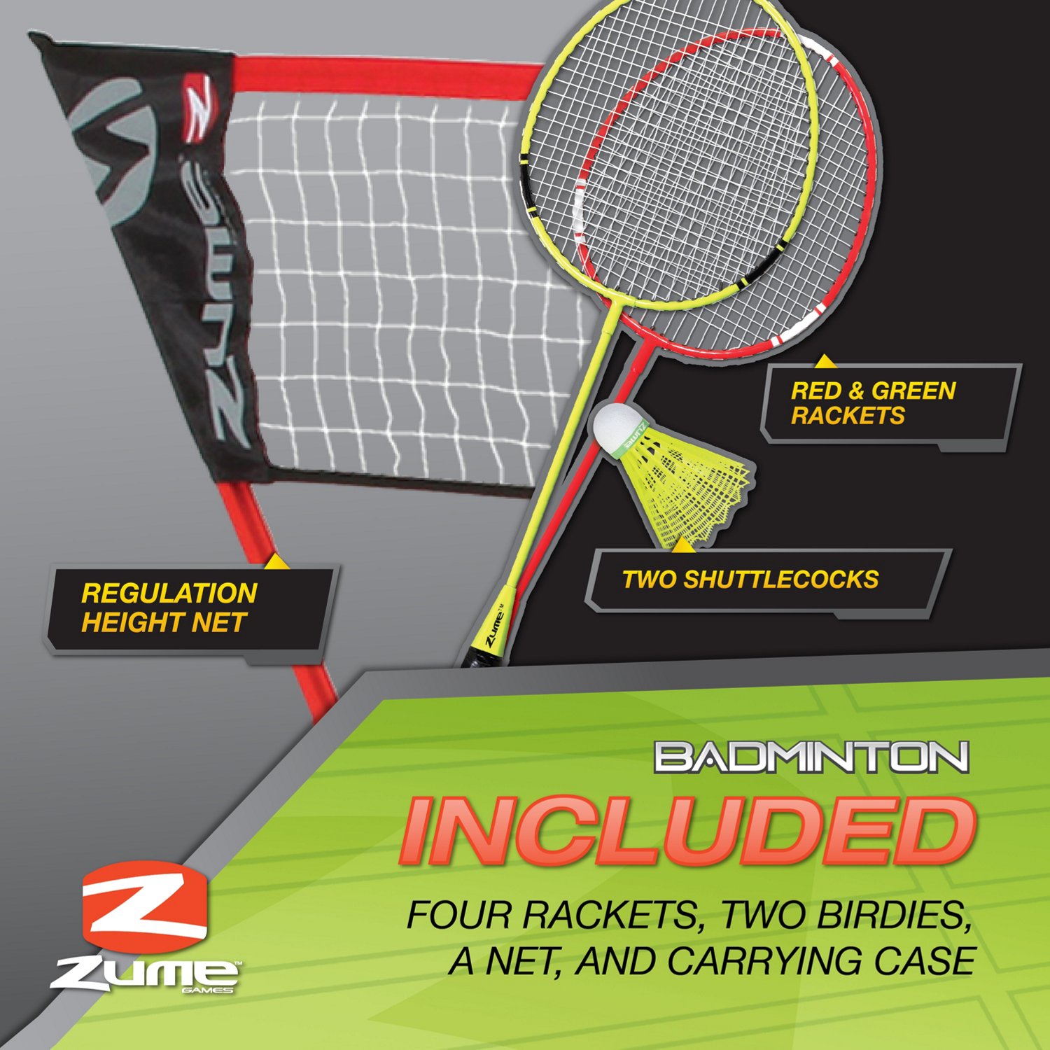 Zume Badminton Set                                                                                                               - view number 2