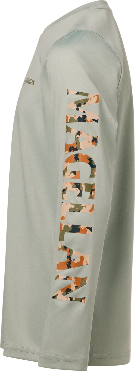 Magellan Outdoors Boys' Casting Crew Print Logo Fishing T-shirt - view number 5