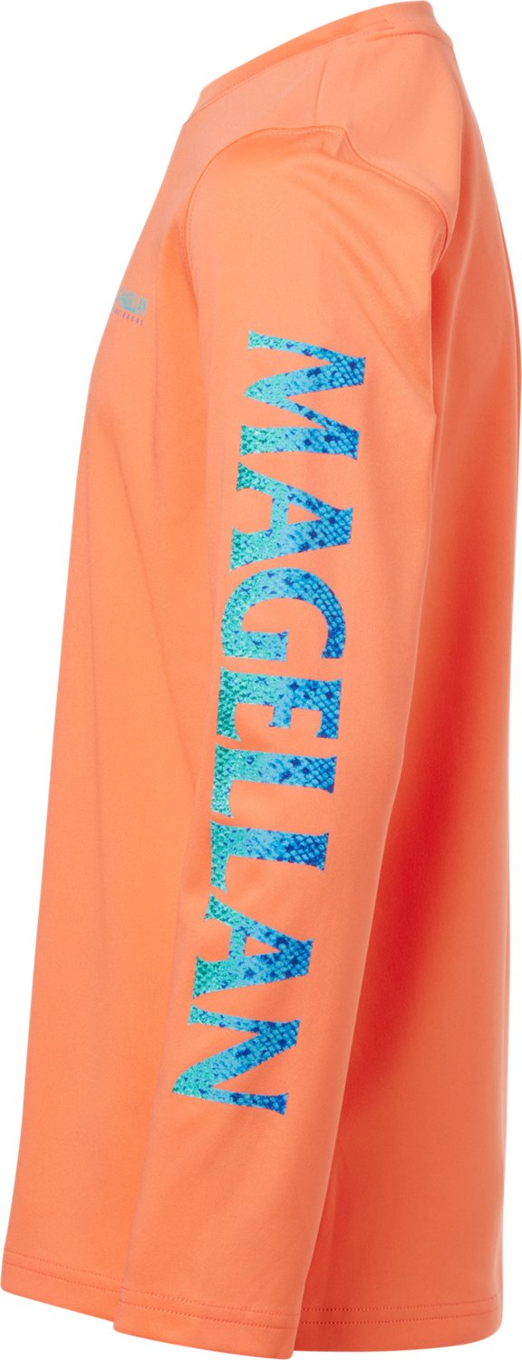 Magellan Outdoors Boys' Casting Crew Print Logo Fishing T-shirt - view number 3