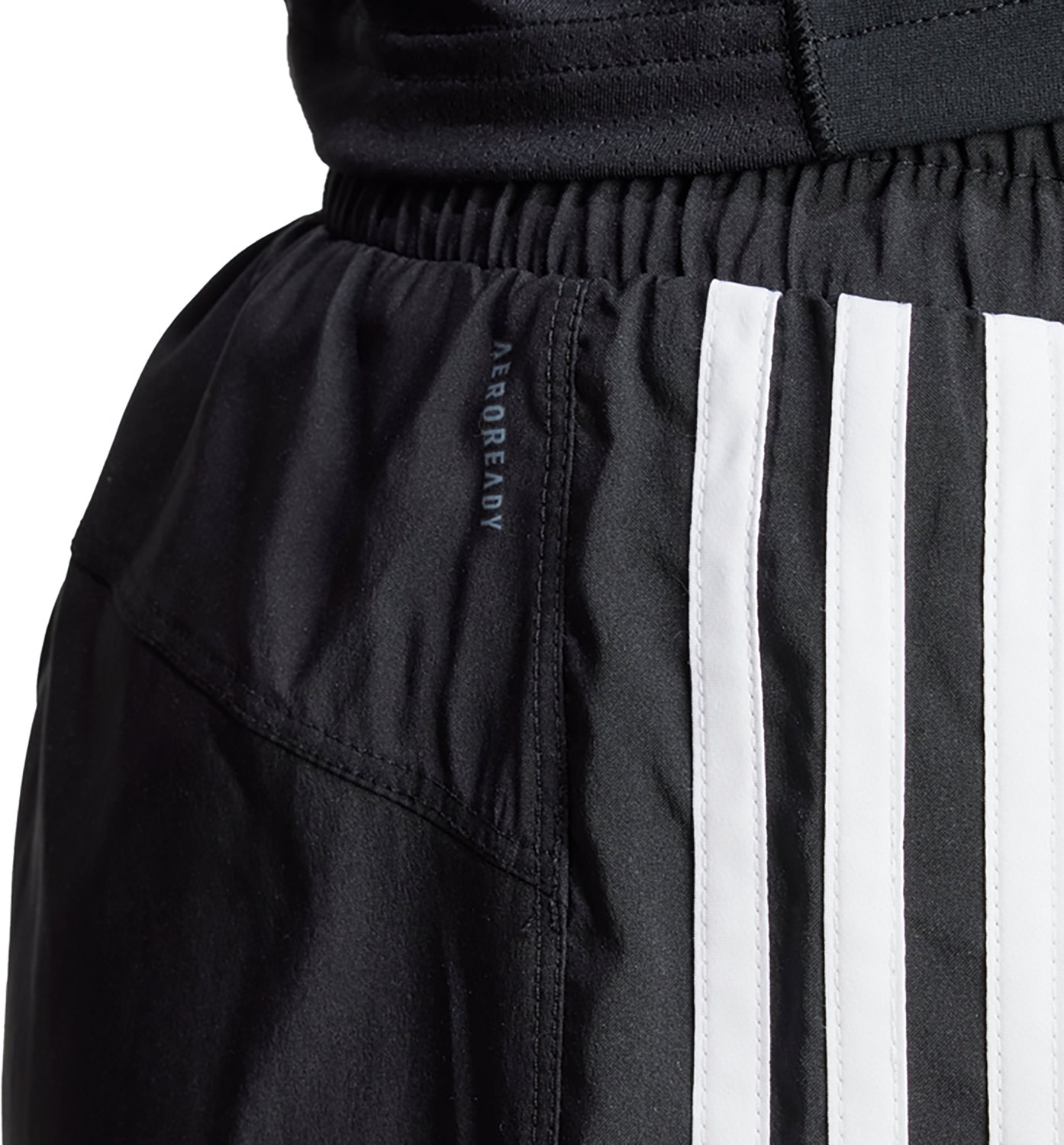 adidas Women's Pacer 3-Stripes Woven High Training Shorts 3 in - view number 7