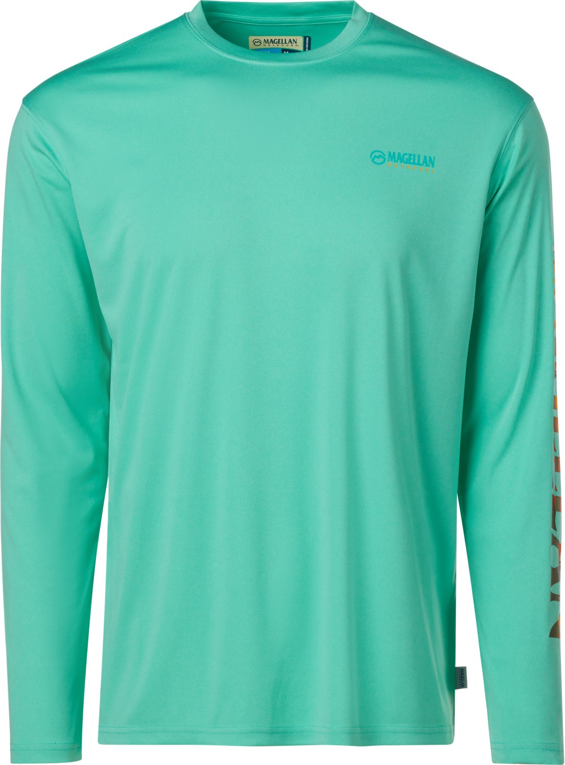 Magellan Outdoors Men's Casting Crew Long Sleeve T-shirt                                                                         - view number 3