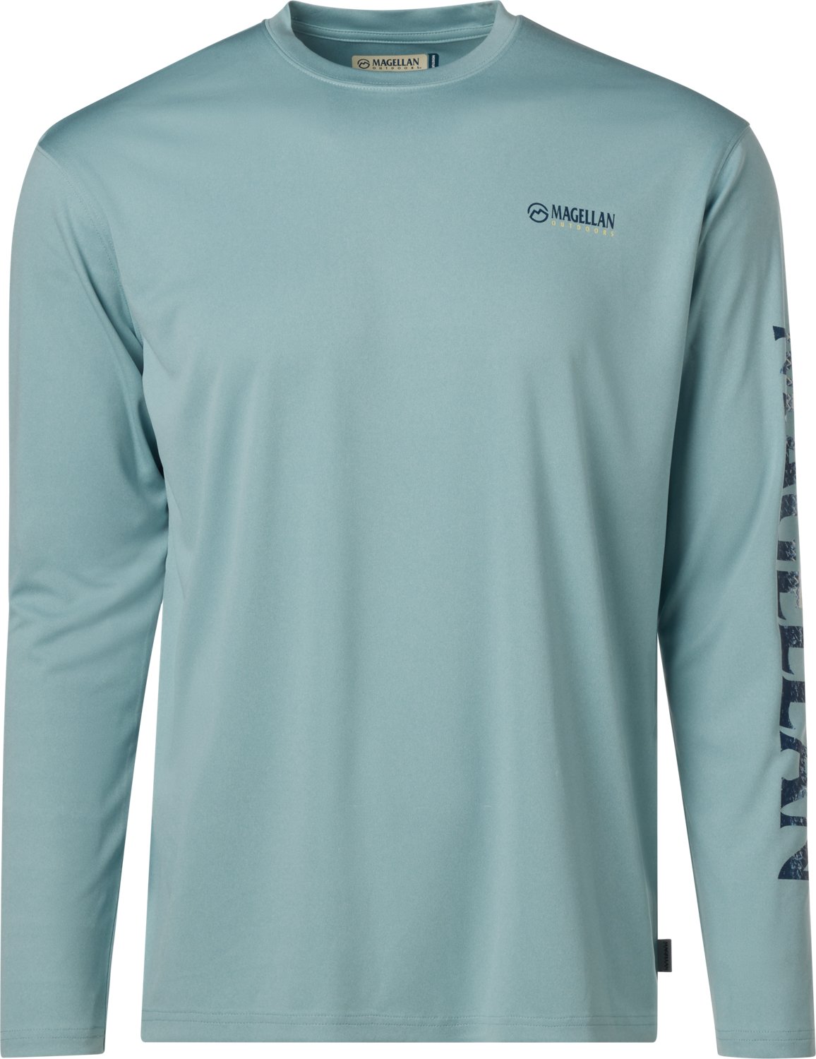 Magellan Outdoors Men's Casting Crew Long Sleeve T-shirt                                                                         - view number 3