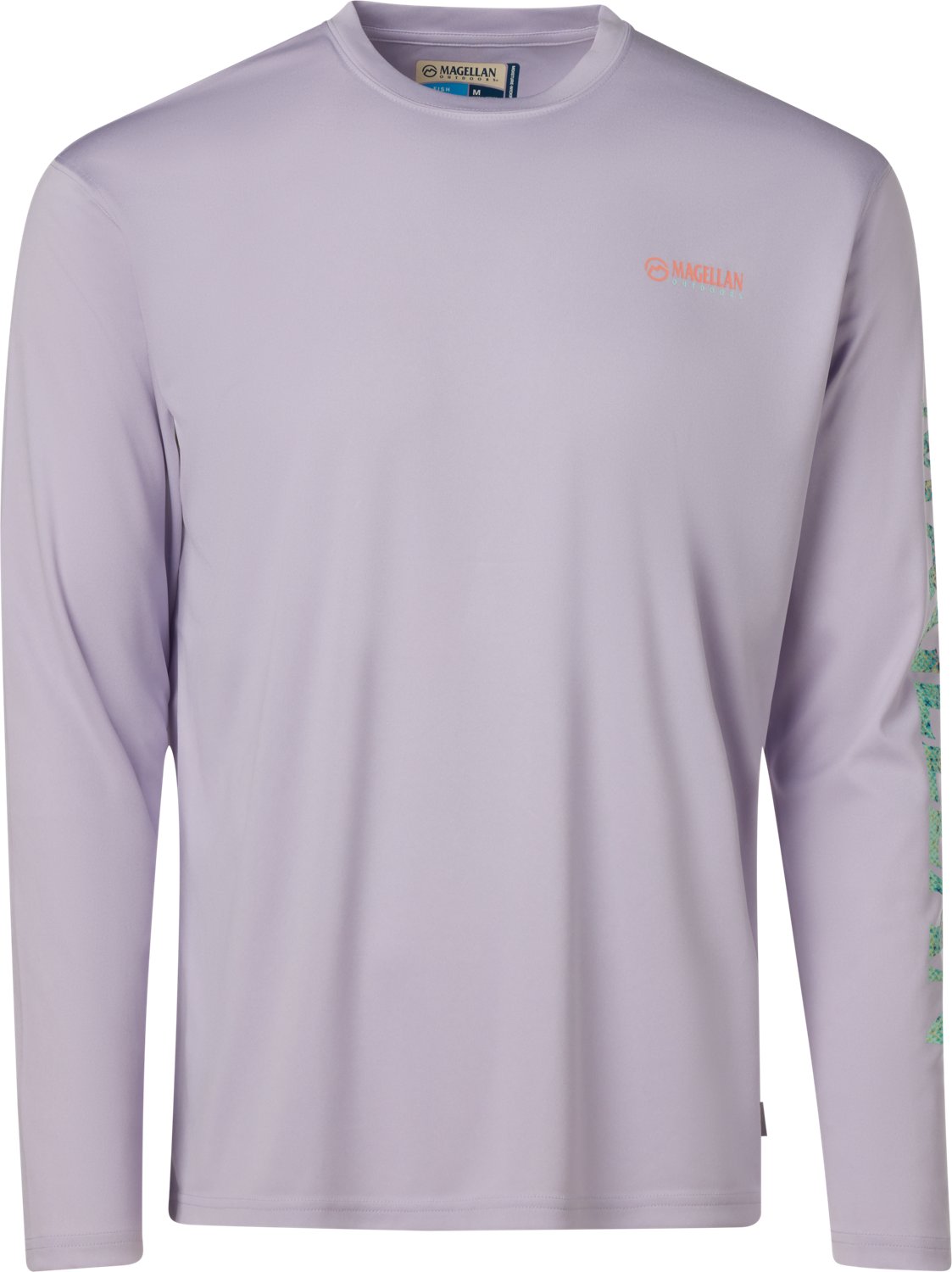 Magellan Outdoors Men's Casting Crew Long Sleeve T-shirt                                                                         - view number 5