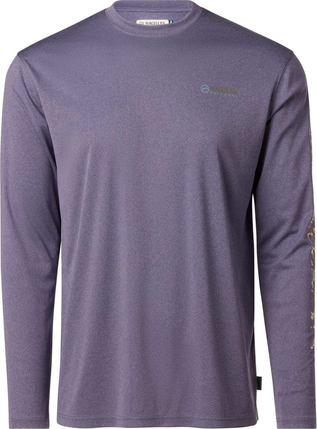 Magellan Outdoors Men's Casting Crew Long Sleeve T-shirt                                                                         - view number 5