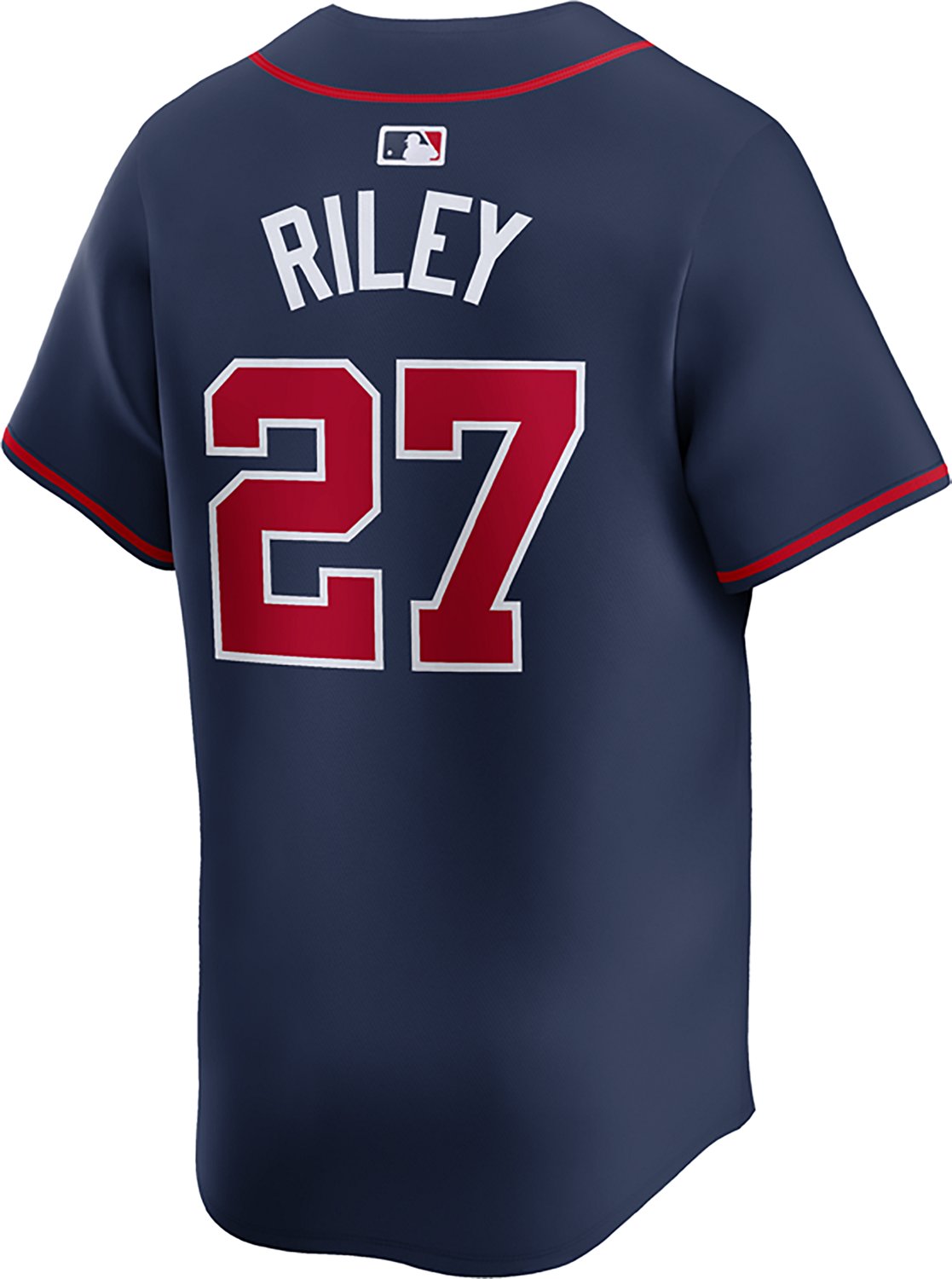 Nike Men's Atlanta Braves Austin Riley Limited Name and Number Alternate Jersey - view number 2