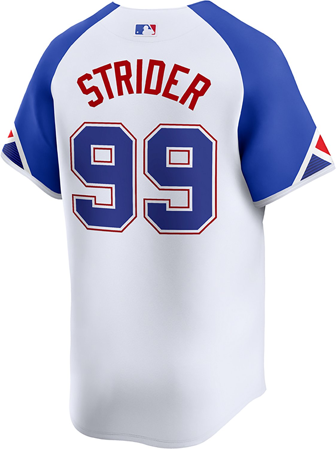Nike Men's Atlanta Braves Spencer Strider #9 Limited City Connect Jersey - view number 2