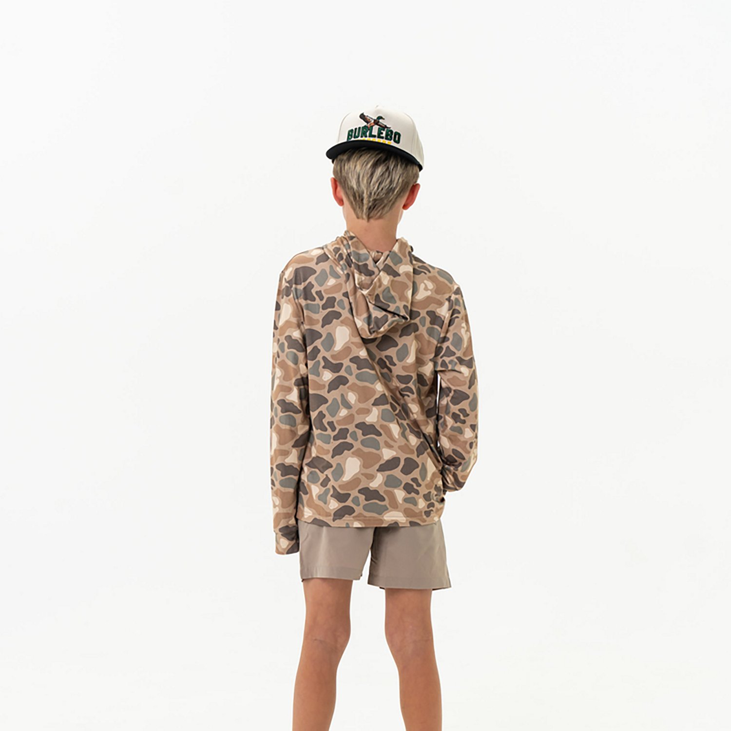 BURLEBO Boys' Performance Hoodie                                                                                                 - view number 2