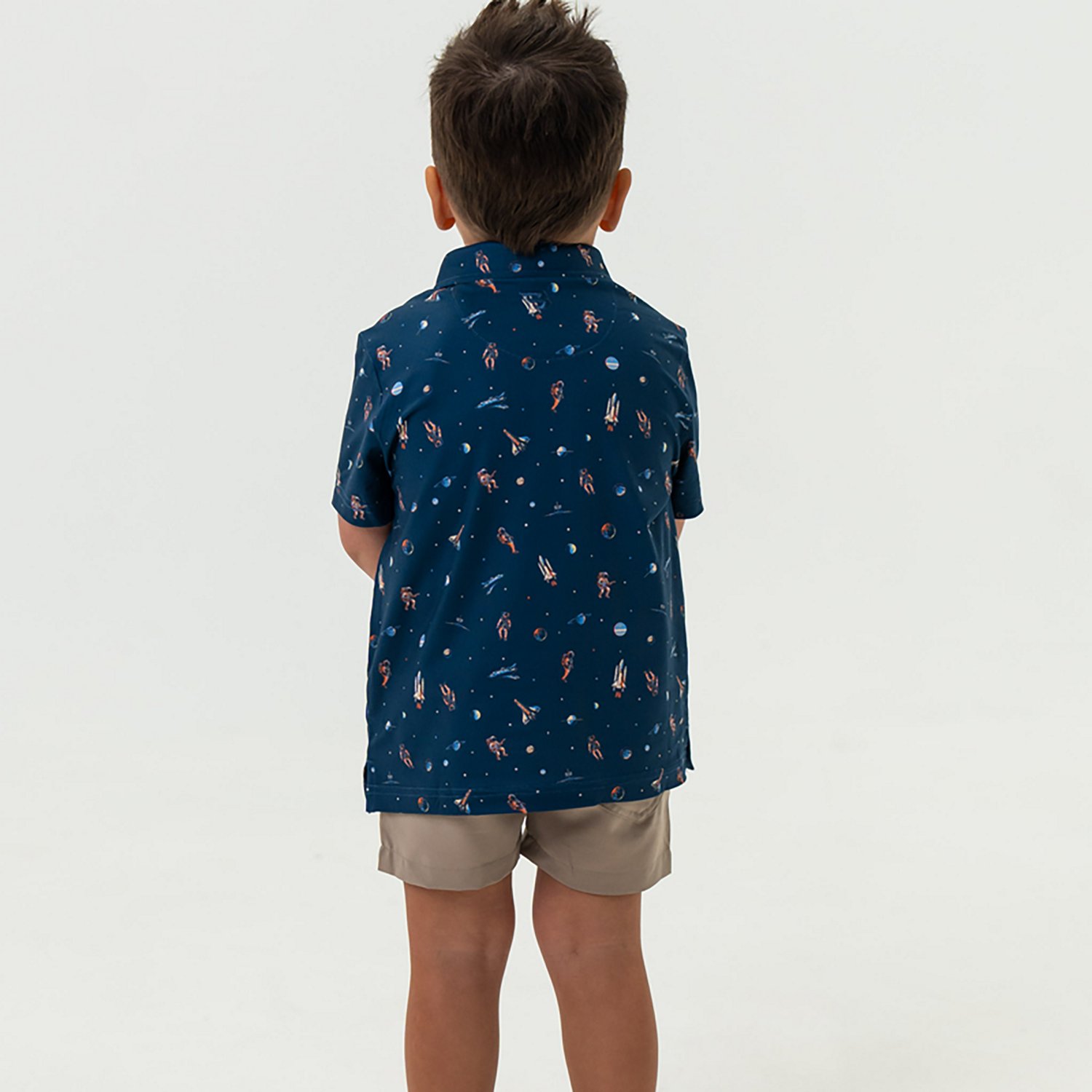 BURLEBO Boys' Performance Polo Shirt                                                                                             - view number 2