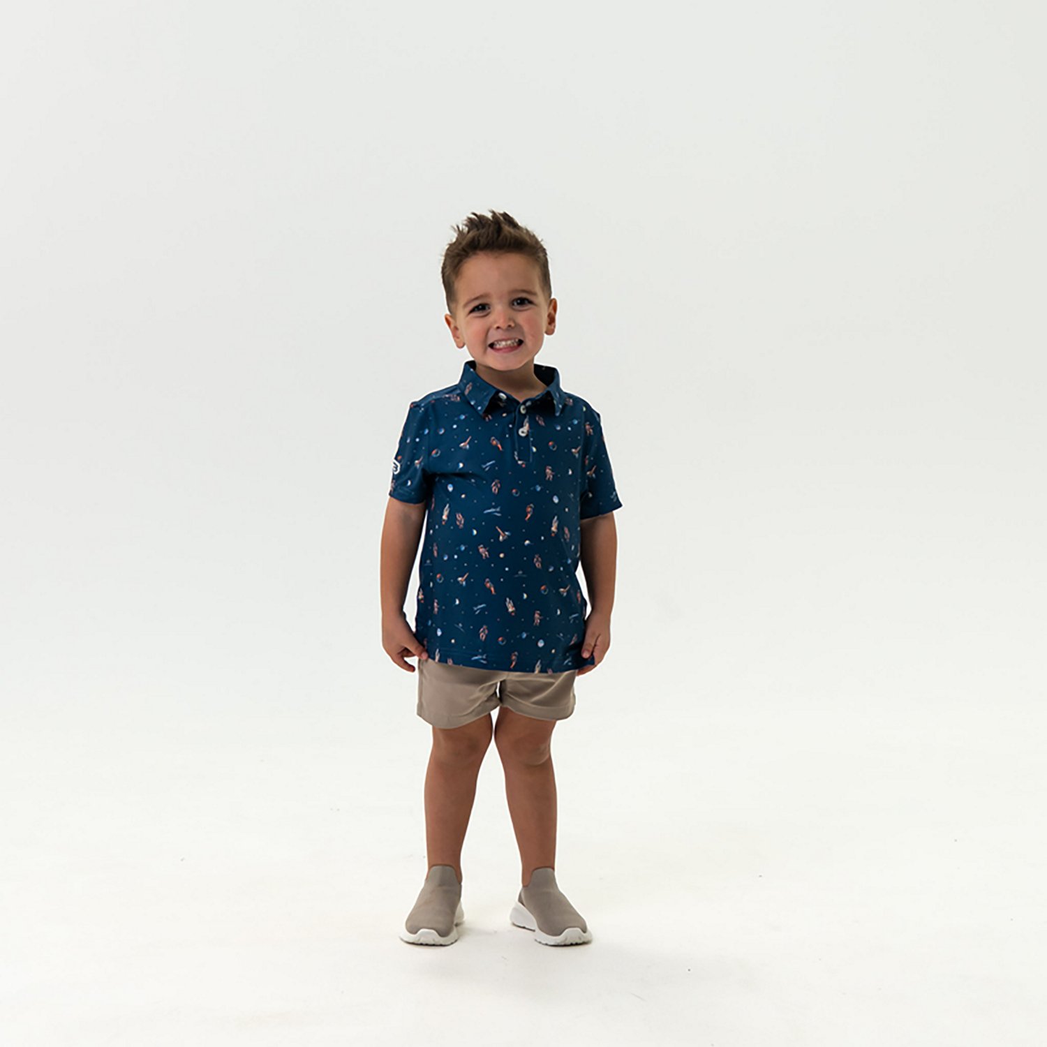 BURLEBO Boys' Performance Polo Shirt                                                                                             - view number 3