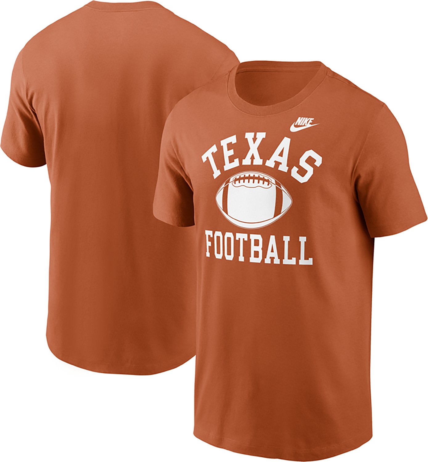 Nike Men's Texas Football Logo Cotton T-shirt - view number 3