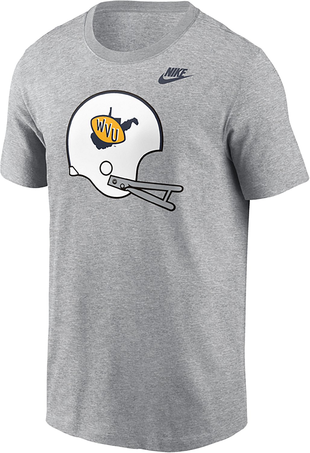 Nike Men's West Virginia Legacy Helmet Cotton T-shirt