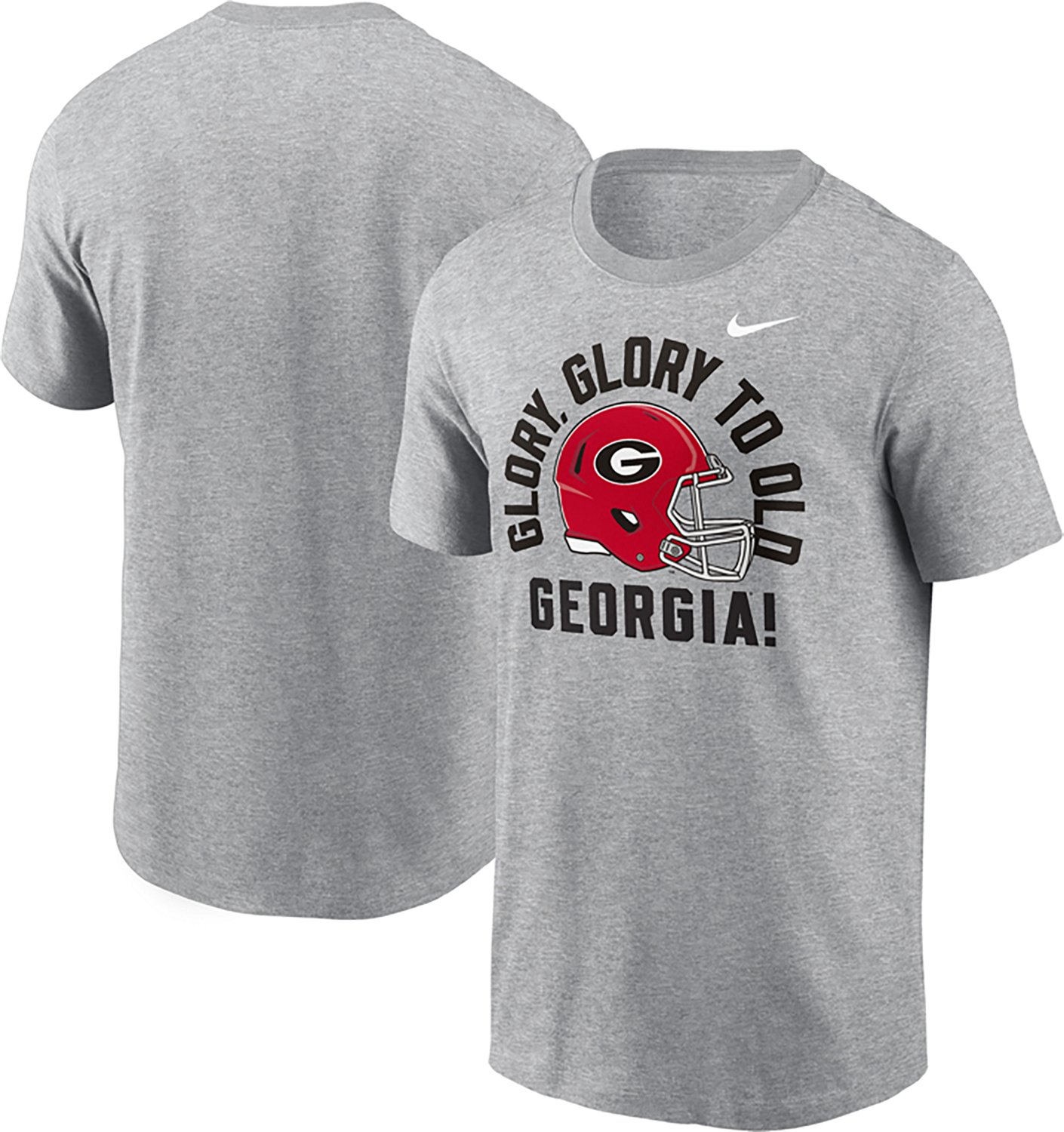 Nike Men's Georgia Local Helmet Cotton T-shirt - view number 3