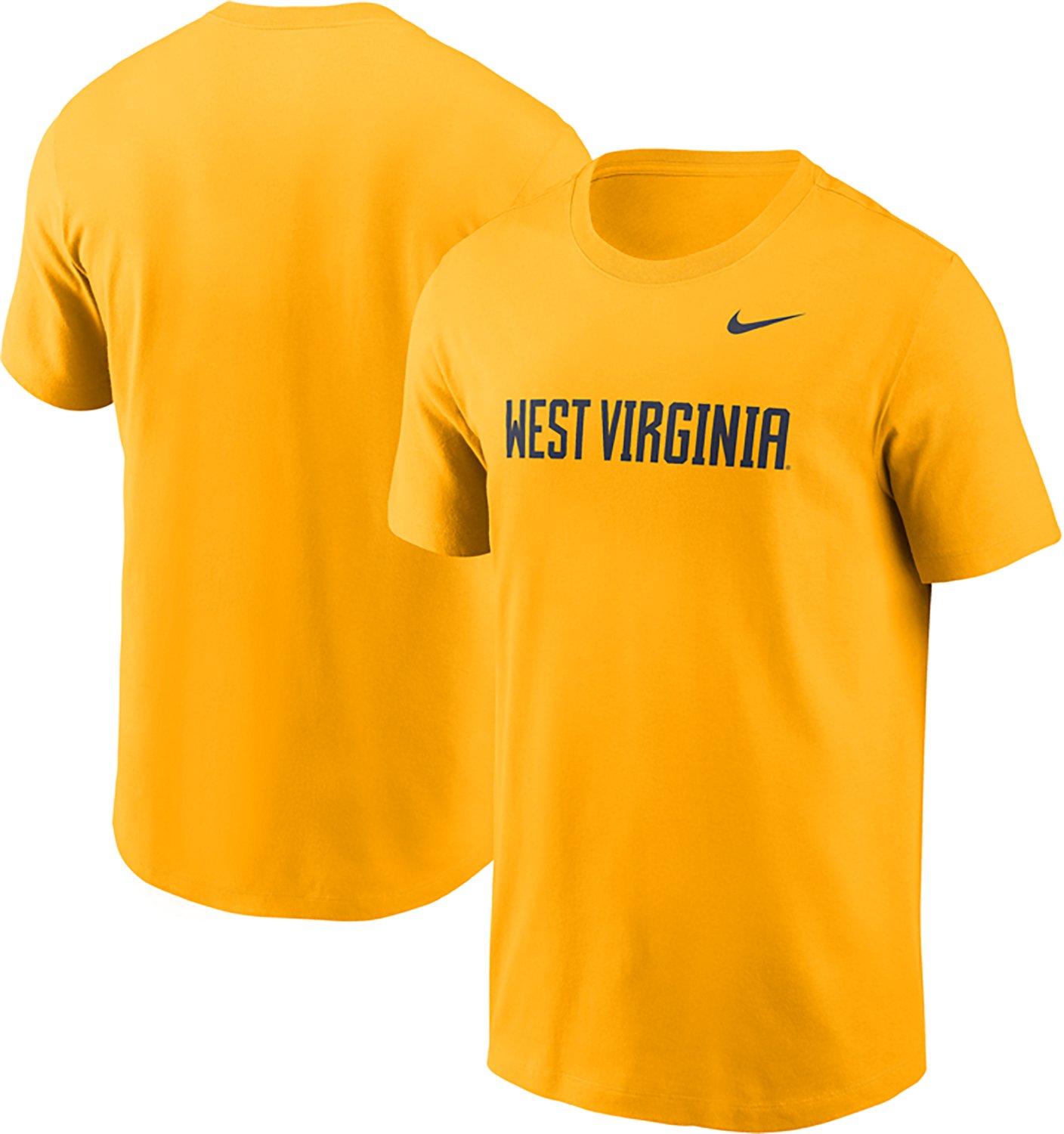 Nike West Virginia Mountaineers Primetime Wordmark T-Shirt                                                                       - view number 3