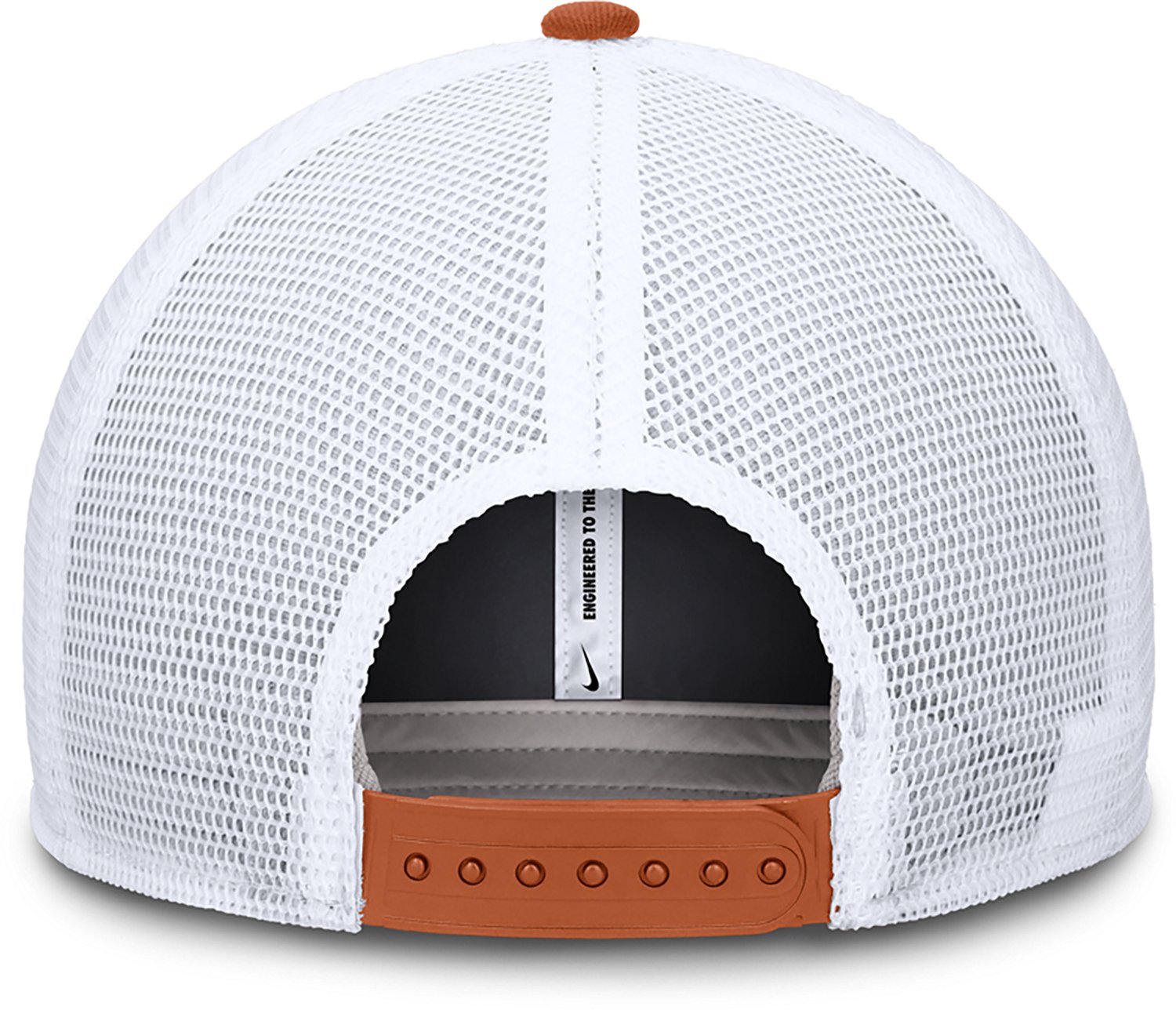 Nike Burnt /White Texas Longhorns Legacy Rise Mascot Trucker Adjustable Hat - view number 4
