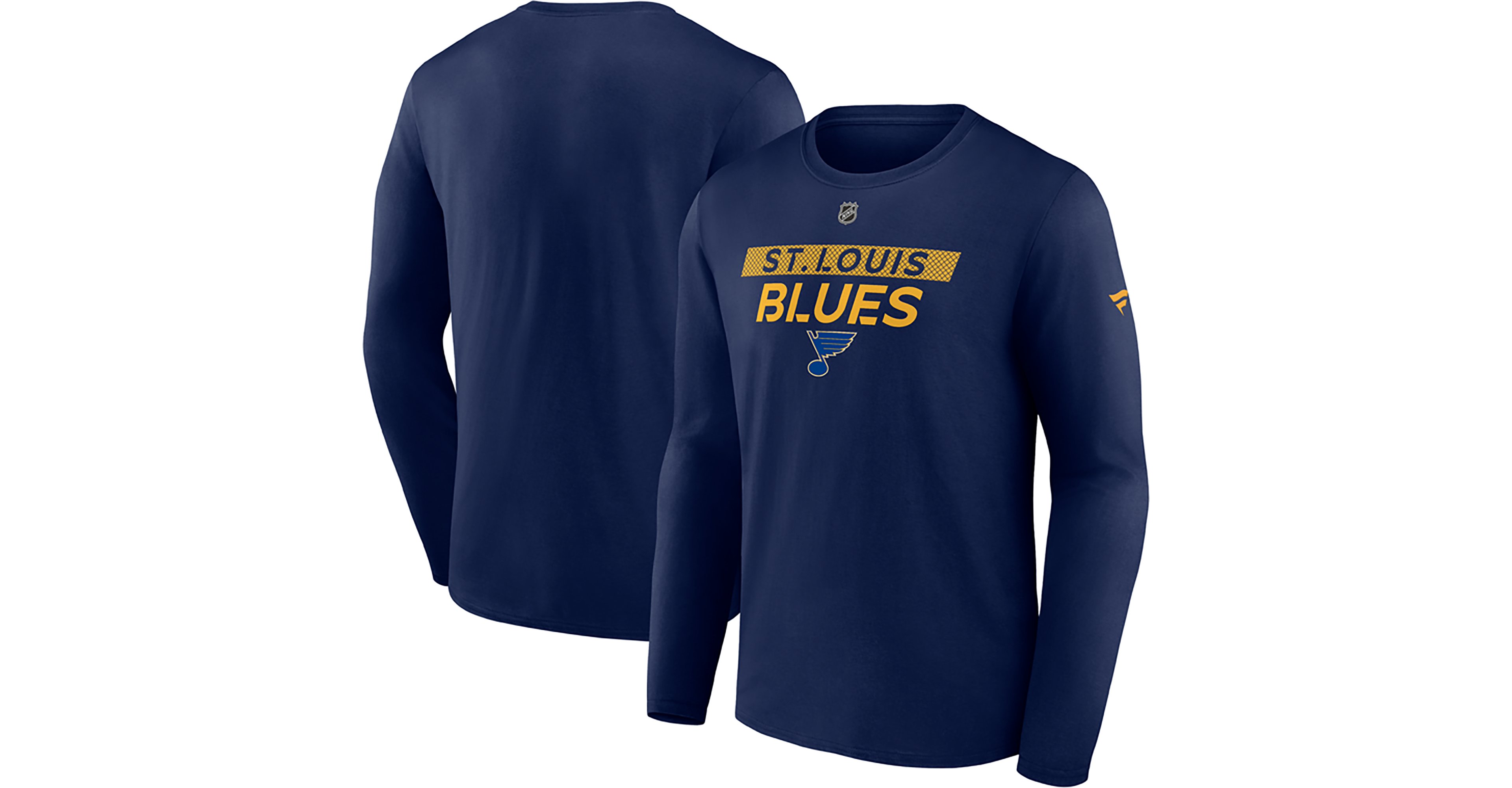 Fanatics Men's Blues AP Primary Long Sleeve T-shirt