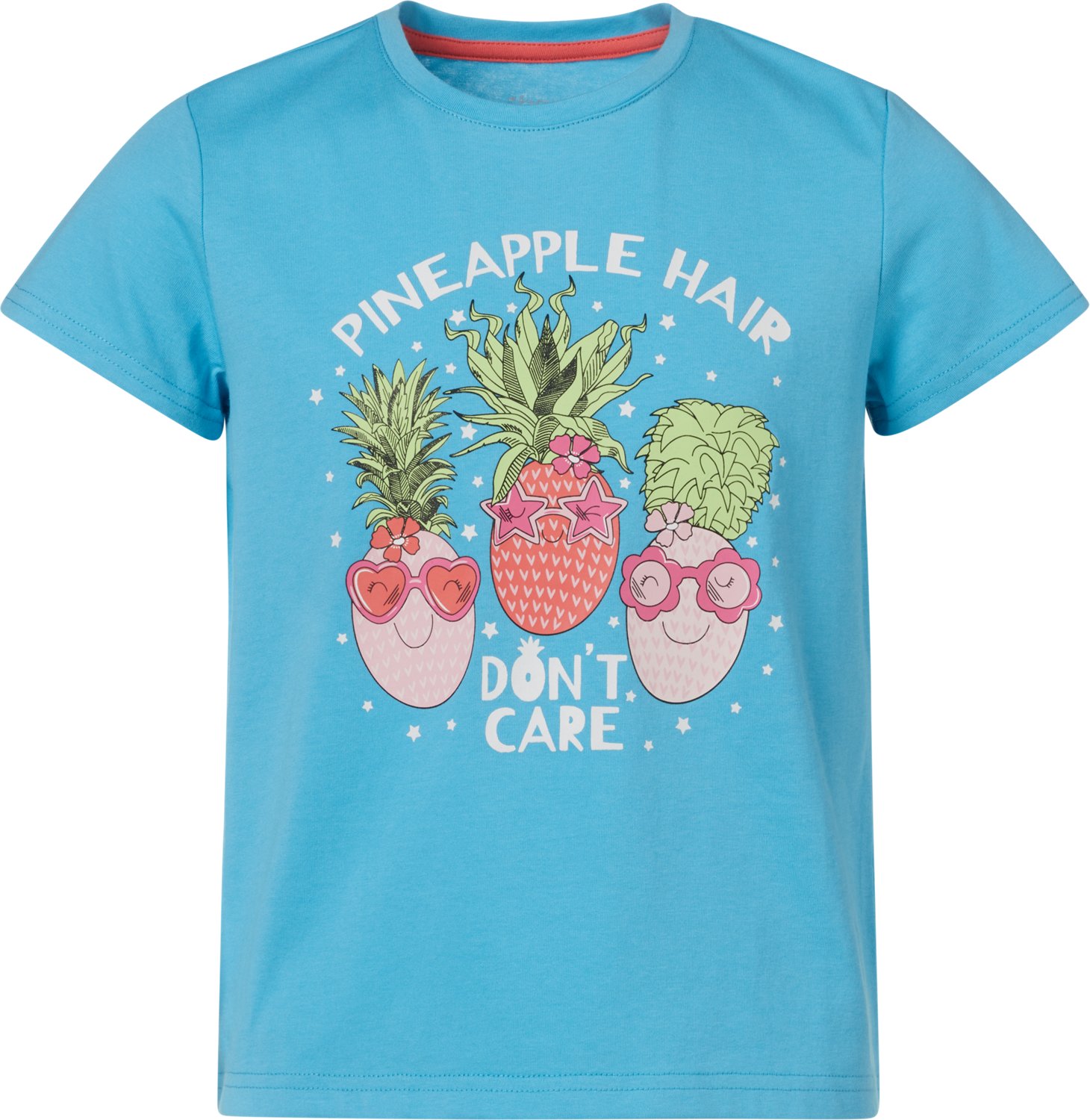 BCG Girls' Lifestyle Cotton Pineapple Short Sleeve T-shirt - view number 2
