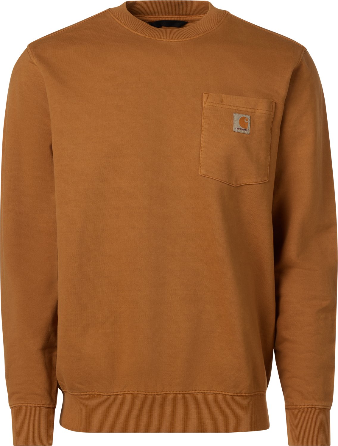 Carhartt Men's French Terry Crewneck Pocket Sweatshirt - view number 3