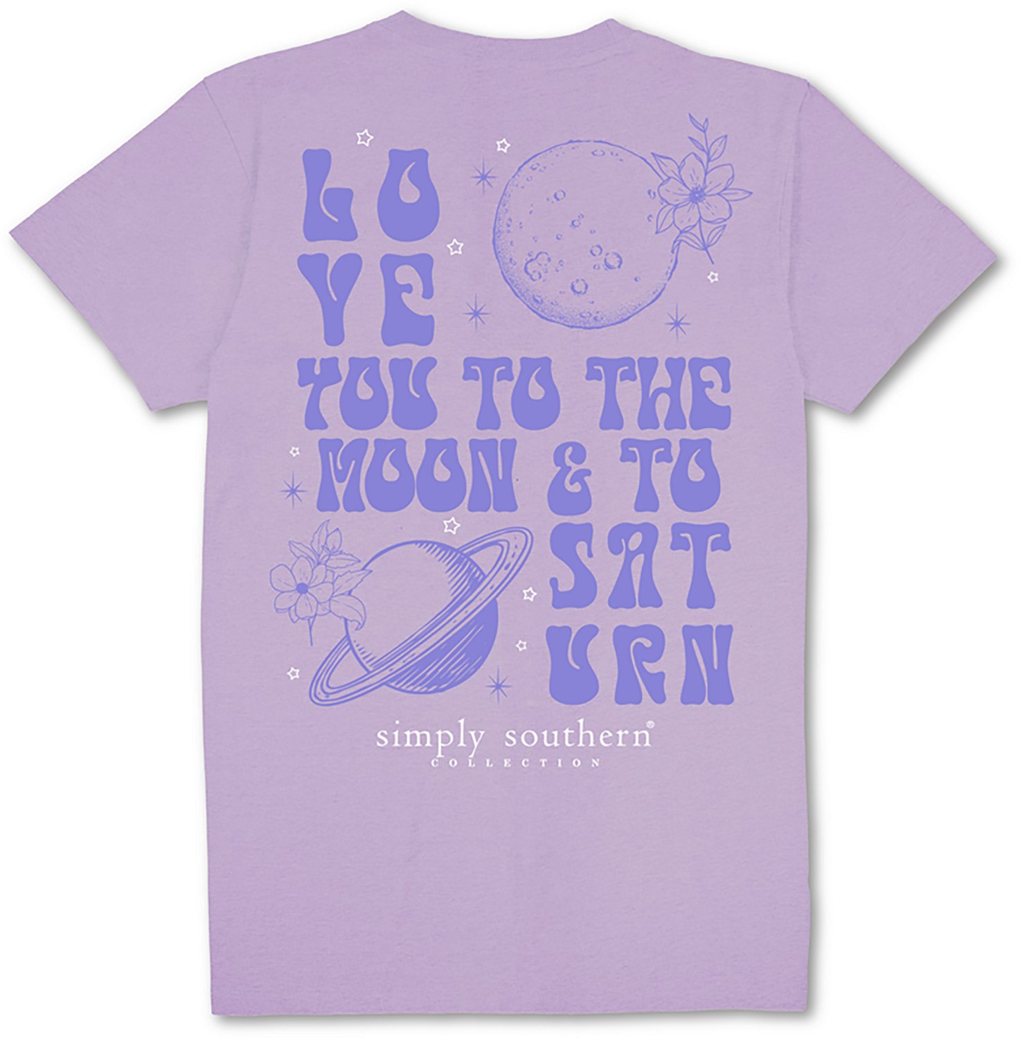 Simply Southern Girls' To Saturn Short Sleeve T-shirt - view number 2
