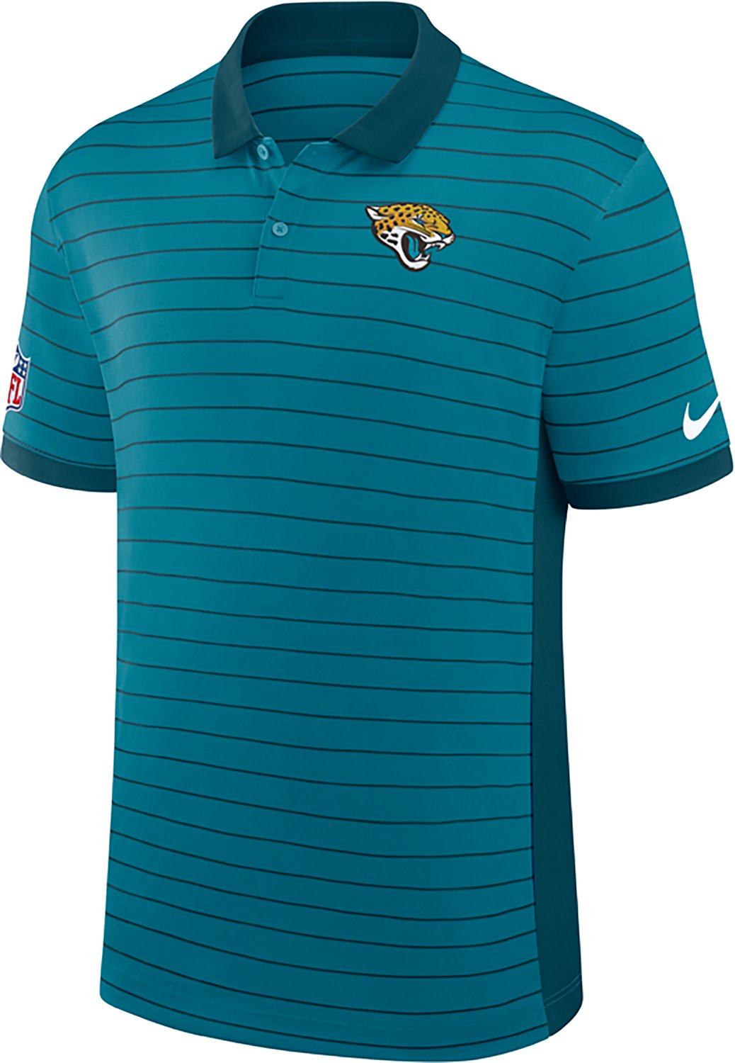 Nike Men's Jaguars DF Victory Stripe Polo Shirt - view number 1