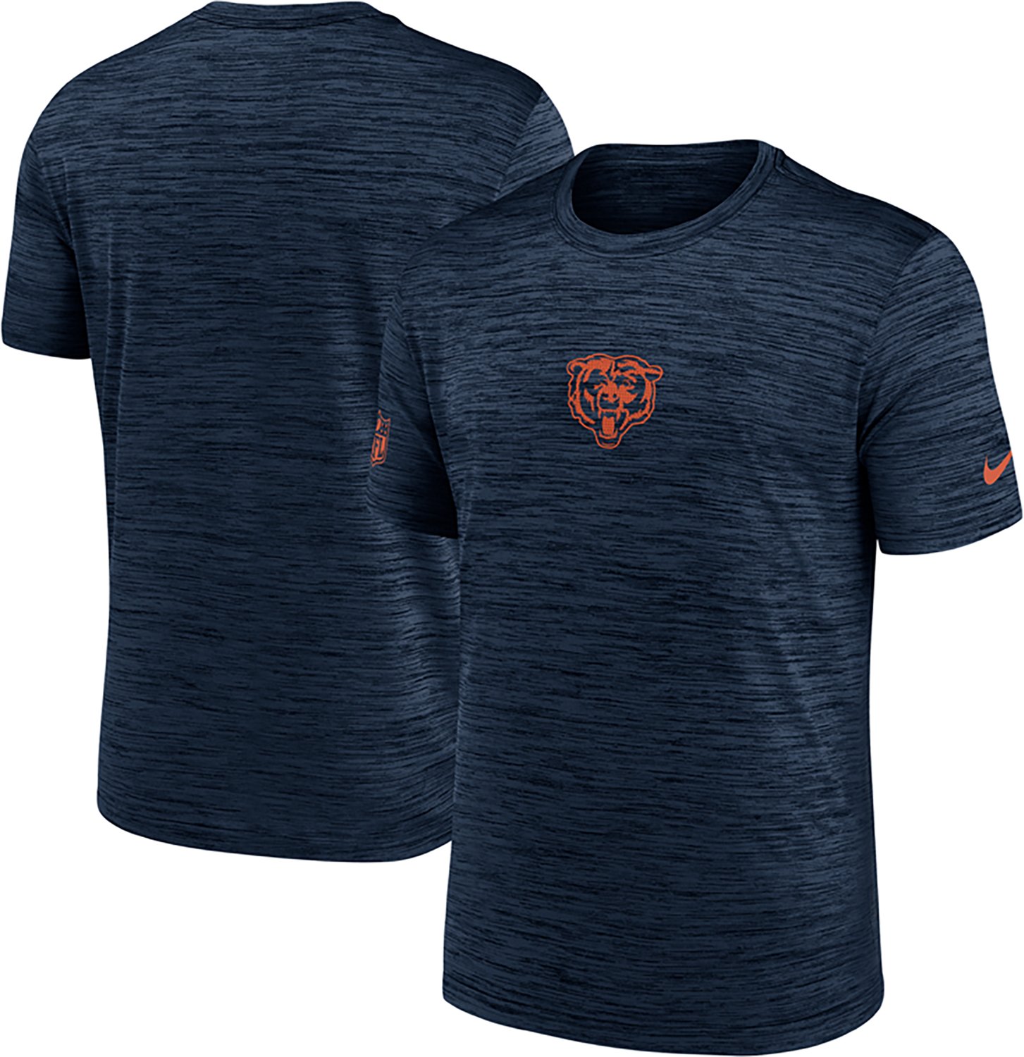 Nike Men's Bears DF TM Issue Velocity Crew T-shirt - view number 3