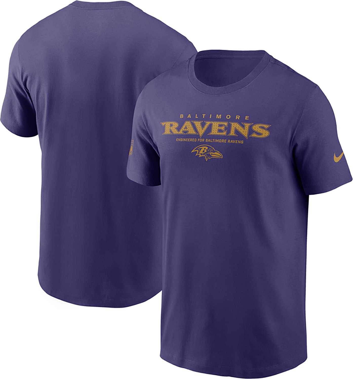 Nike Men's Ravens DF TM Issue Crew T-shirt - view number 3